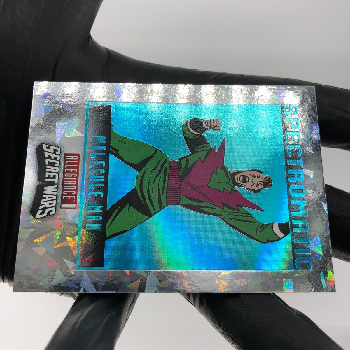 Marvel Card Molecule Man SM-3 Blue /10 Secret Wars Allegiance Omega [NM]