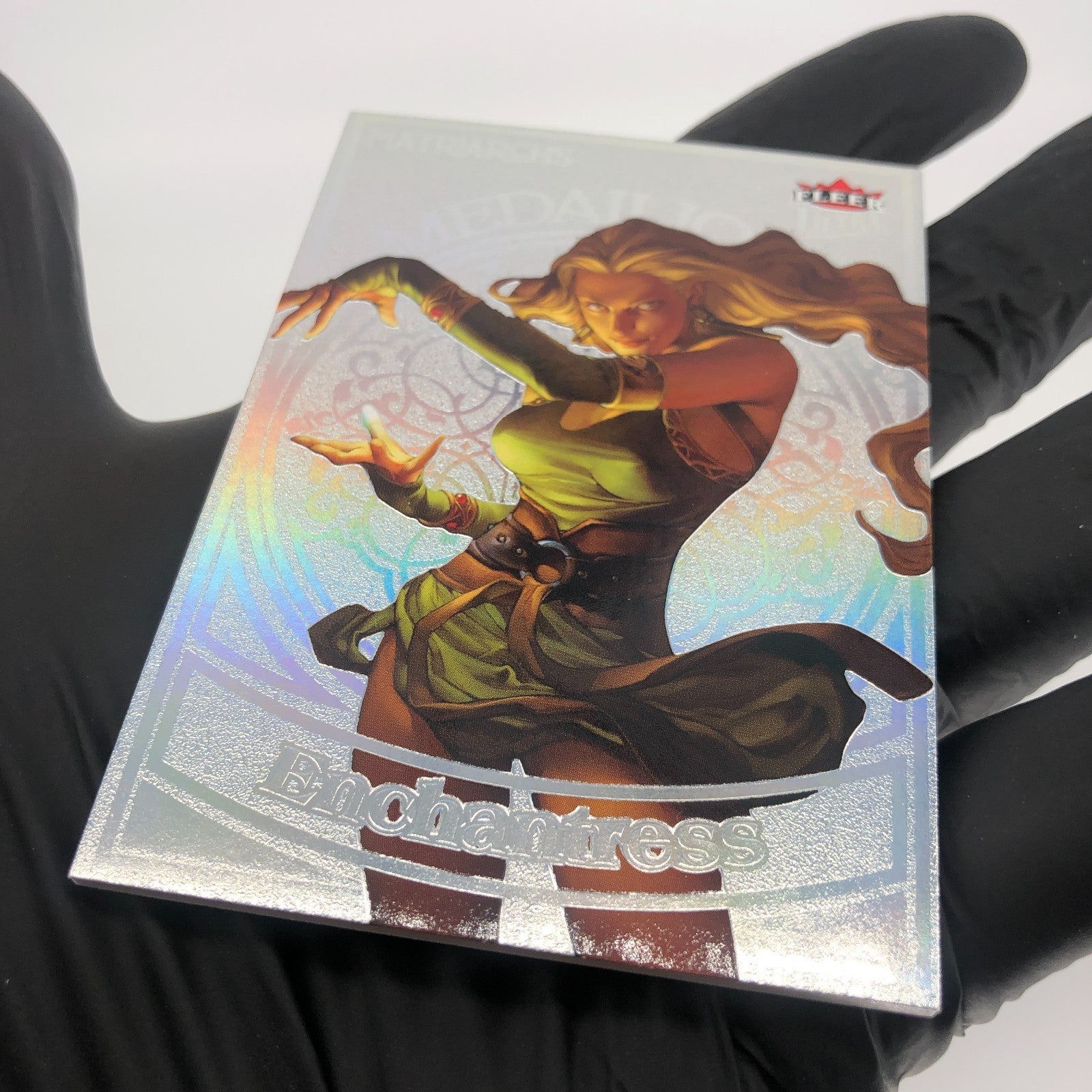 Marvel Card Enchantress M-25 Platinum /100 Matriarchs 2024 Fleer Upper Deck [NM]