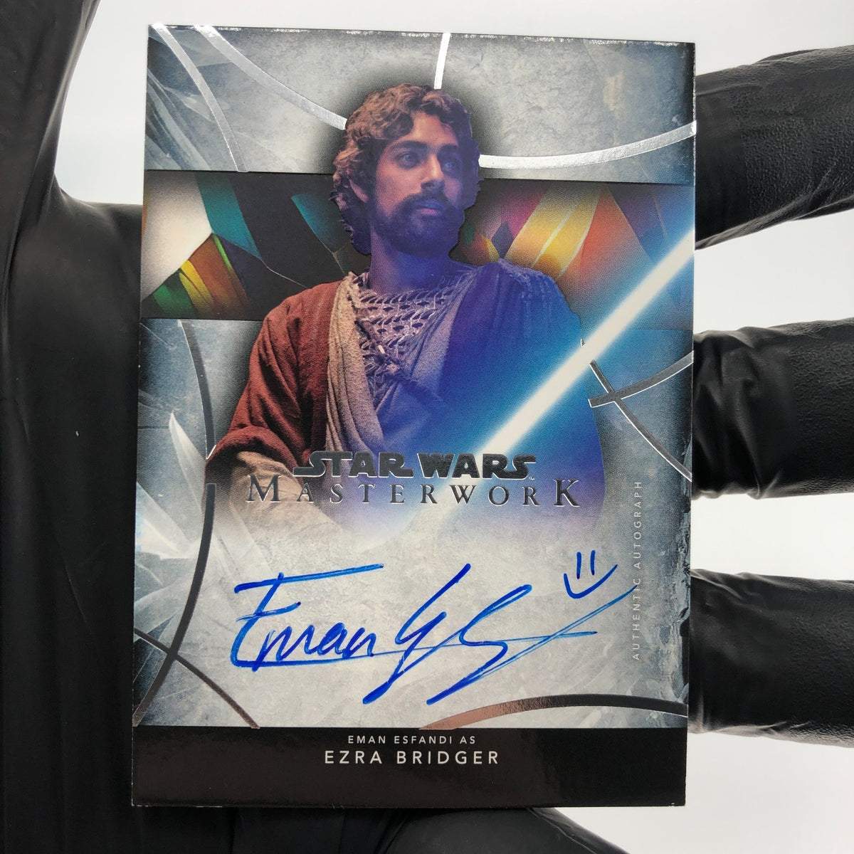 2024 Topps Masterwork Star Wars Ezra Bridger A-EE Autograph Eman Esfandi [NM]
