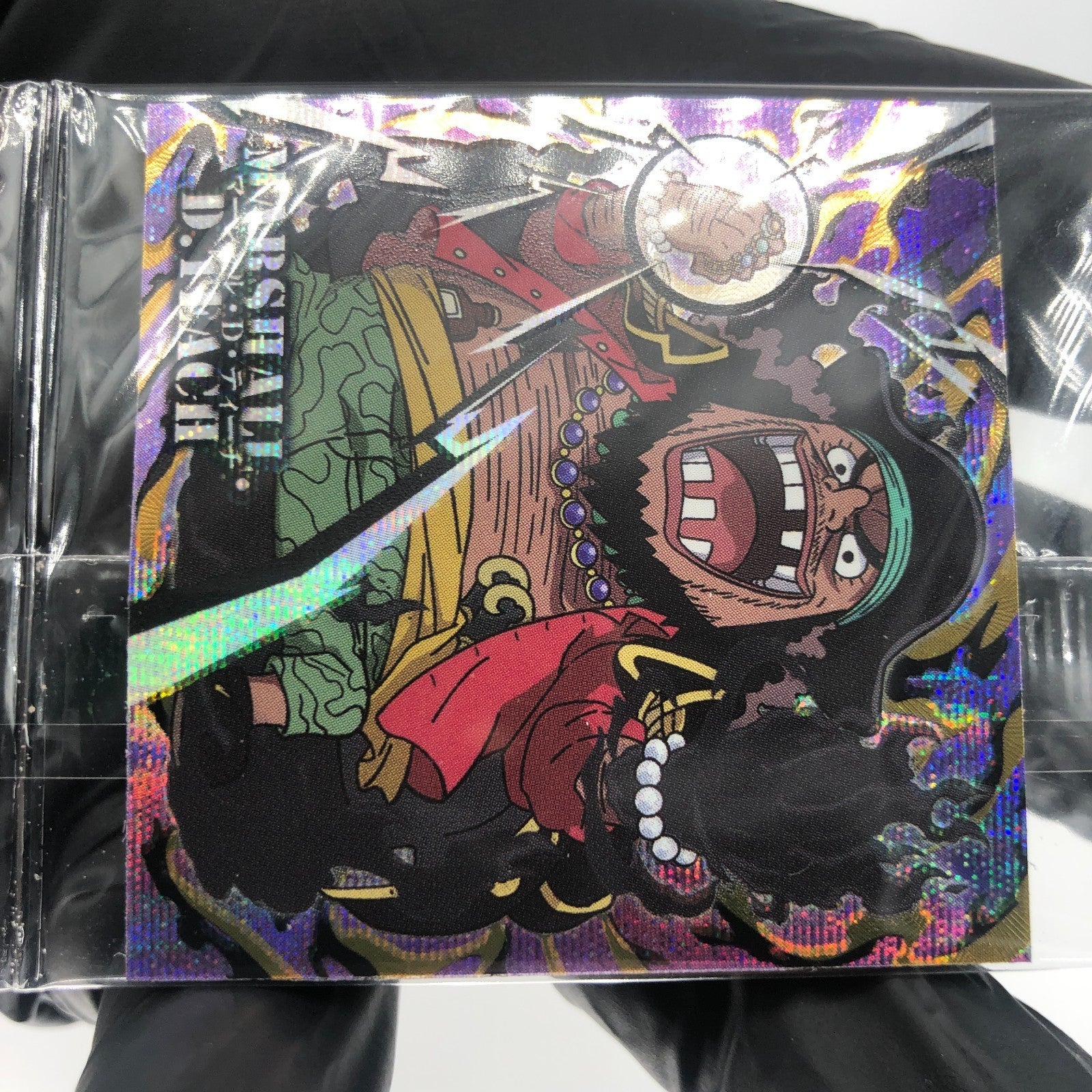 One Piece Black Beard SW2-S2 SEC Holo Wafer  Japanese [Sealed]