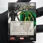 Marvel Card Hela M-18 Platinum /100 Midnight Sons 2022 Fleer Upper Deck [NM]