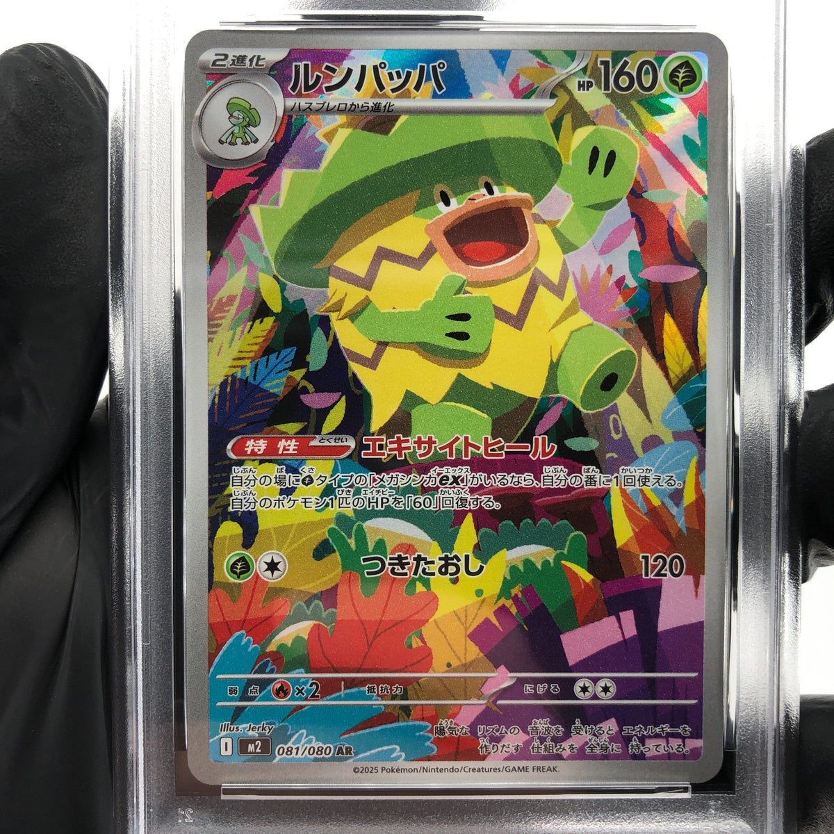 PSA 9 Pokemon Card Ludicolo 081/080 AR M2 Japanese Karte [9] 2