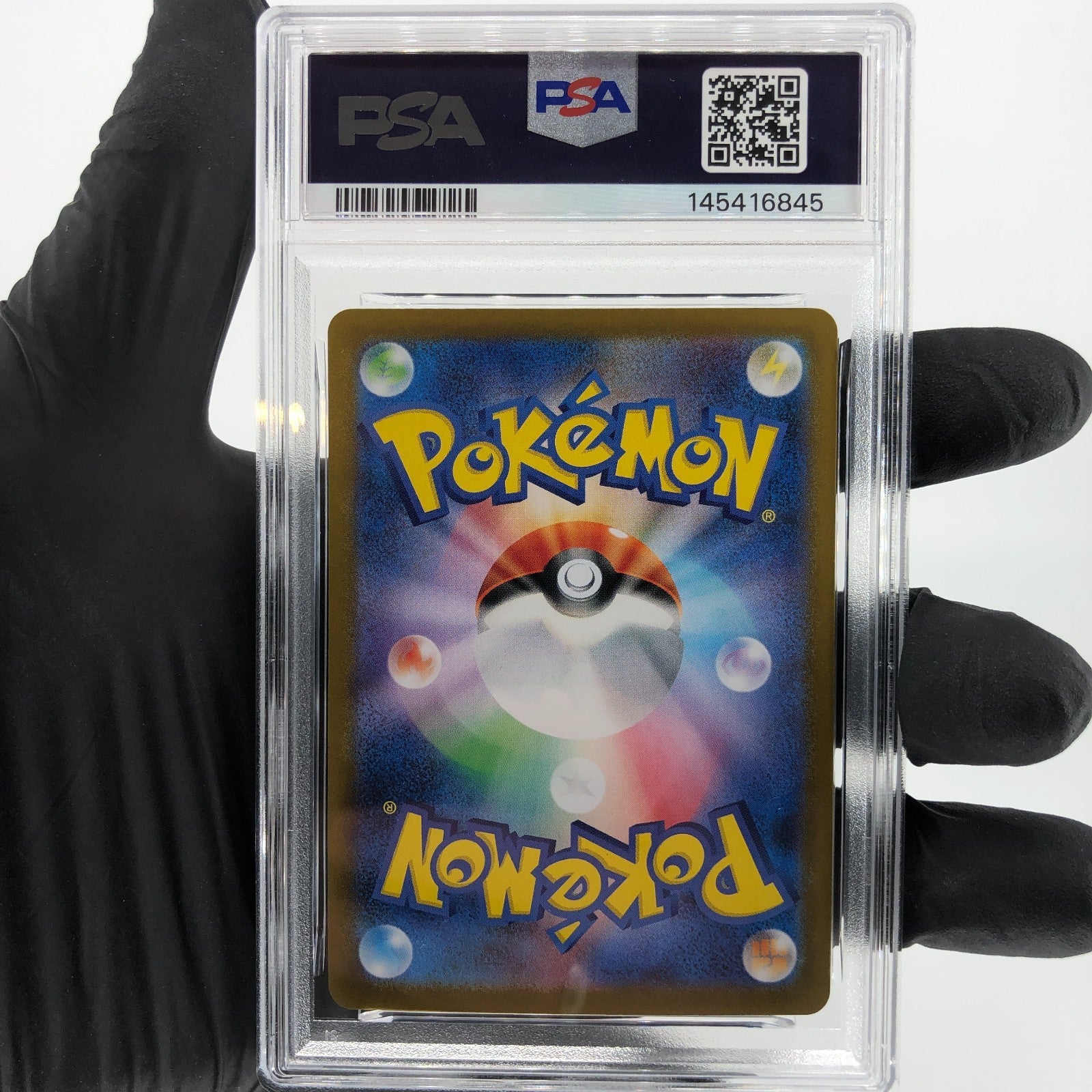 PSA 9 Pokemon Card Murkrow 106/098 AR SV10 Team Rocket Japanese Karte [9]