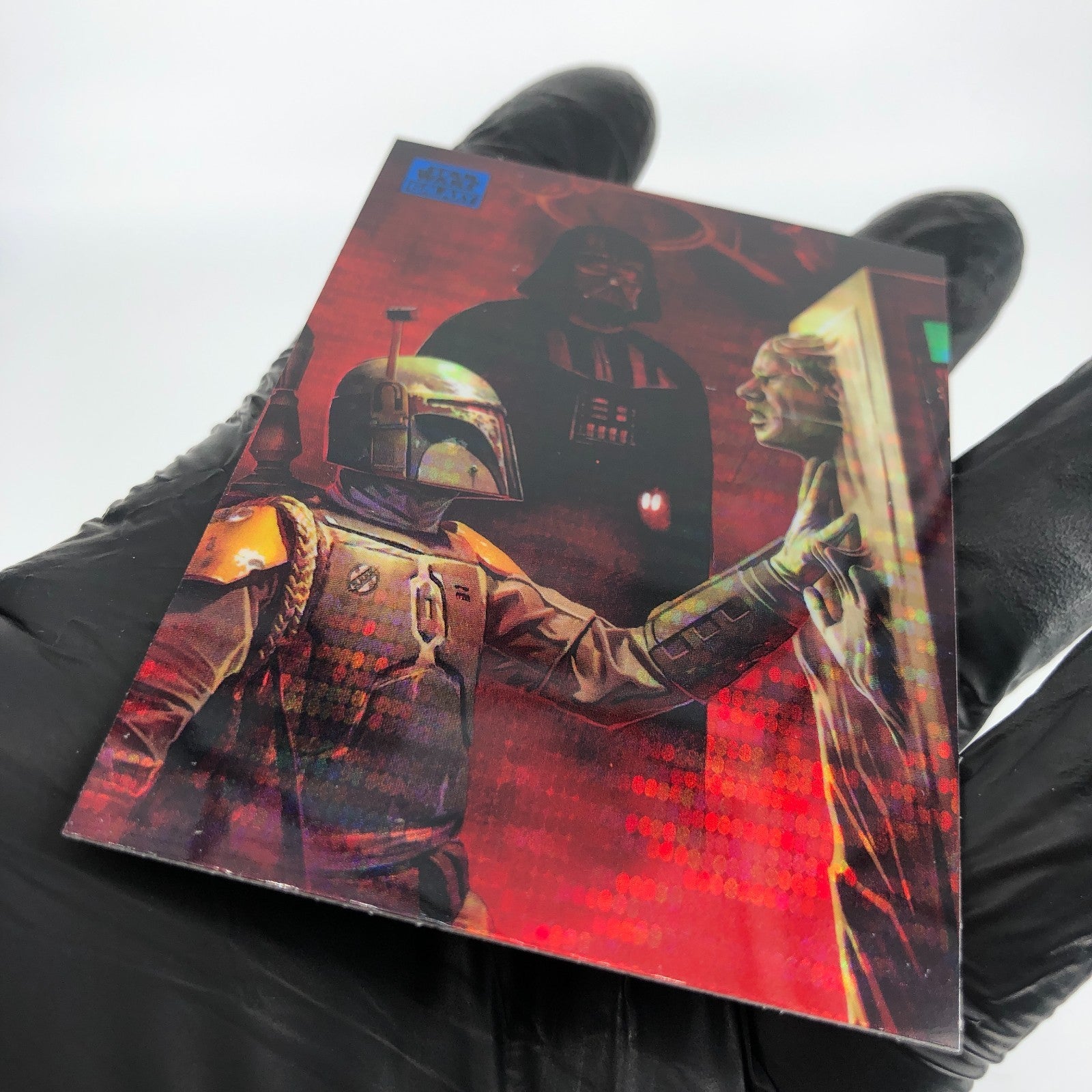 Star Wars Galaxy 2024 The Bounty Hunters Price 65 Wave /199 Topps Chrome [NM]