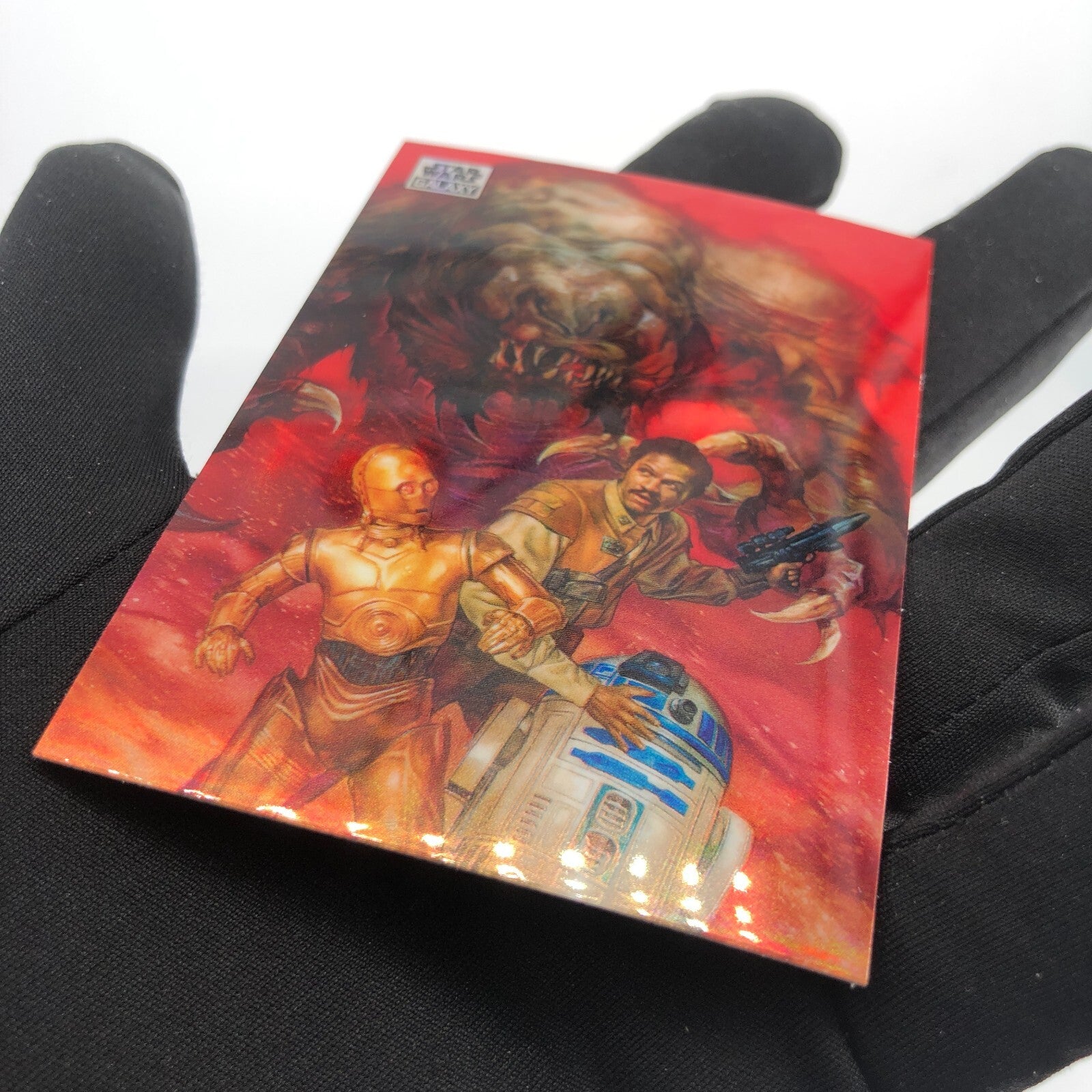 Star Wars Galaxy 2024 Rebels And Rancor 37 Mini Diamond Topps Chrome [Rank A]