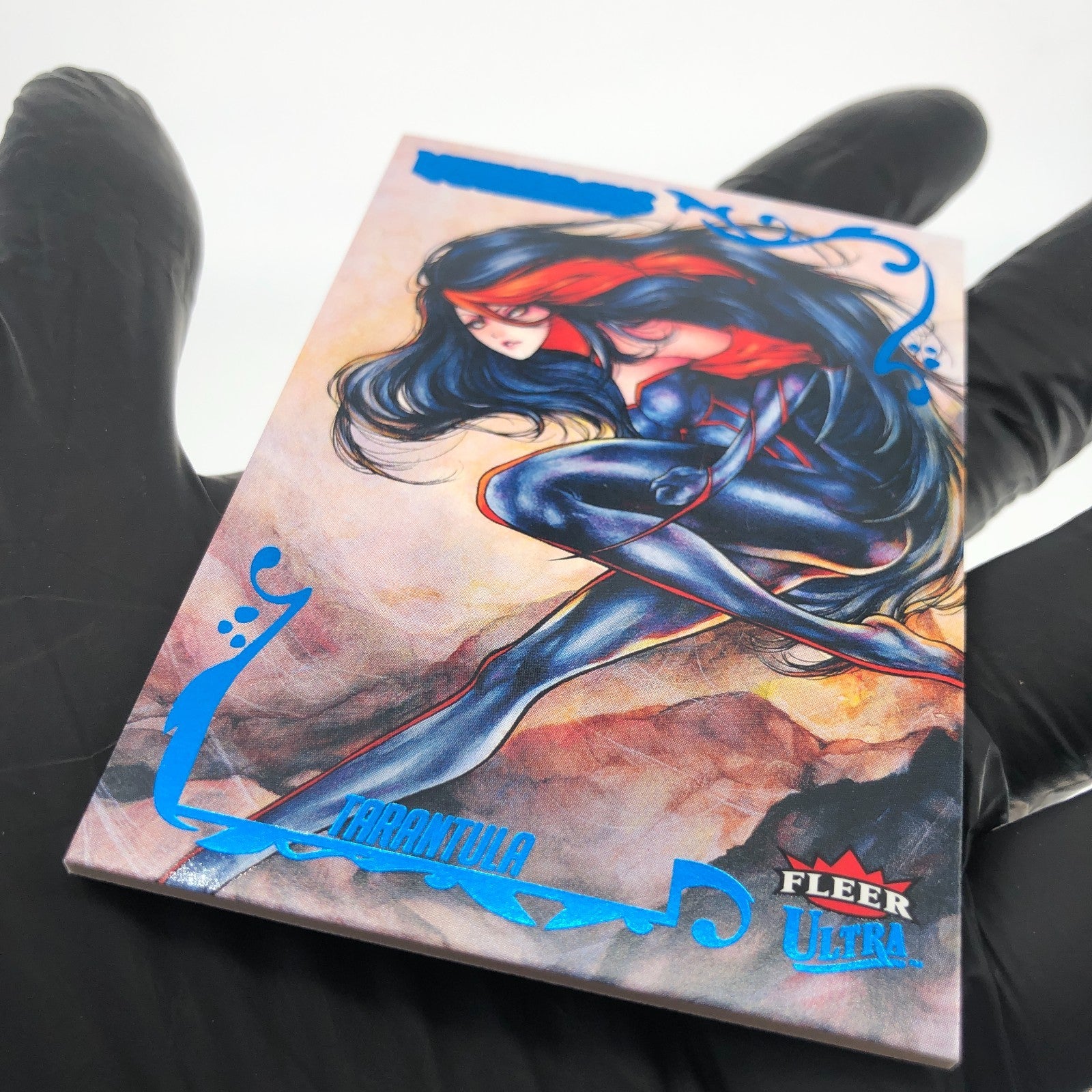 Marvel Card Tarantula 76 Blue Parallel Matriarchs 2024 Fleer Upper Deck [NM]