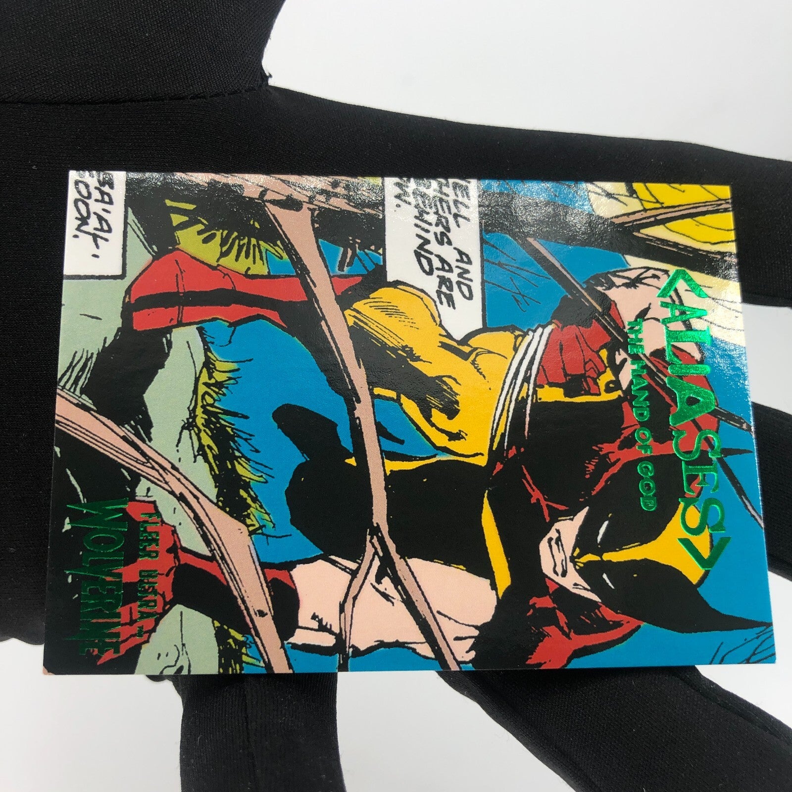 Marvel Card Hand Of God A-5 Aliases Fleer Upper Deck Wolverine Ultra [Rank A]