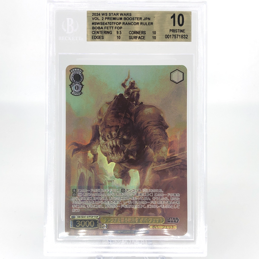 Weiss Schwarz BGS 10 Star Wars Vol.2 SE47-07FOP Rancor Boba Fett [10]