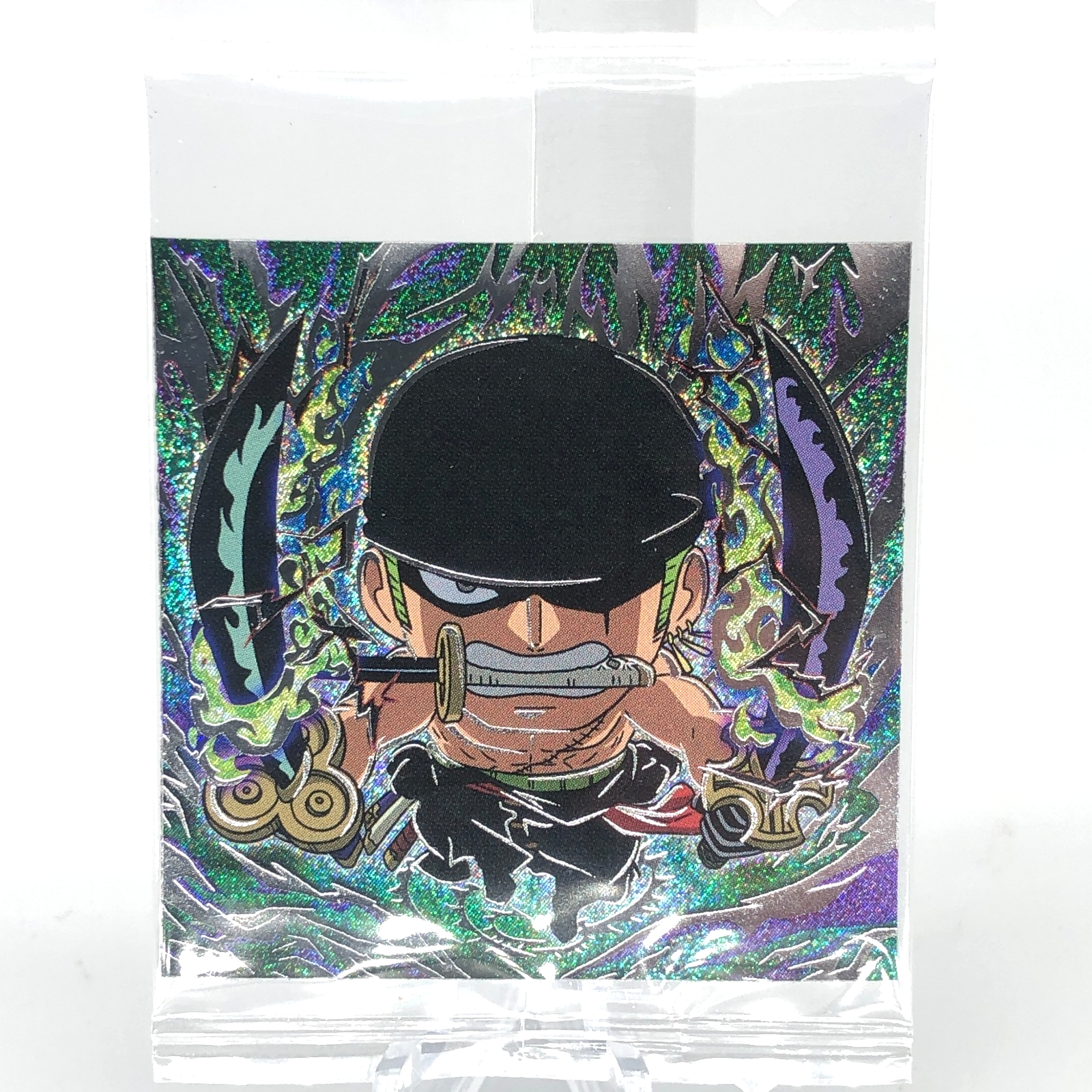 One Piece Zoro SW6-S1 SEC Holo Wafer  Japanese [Sealed]