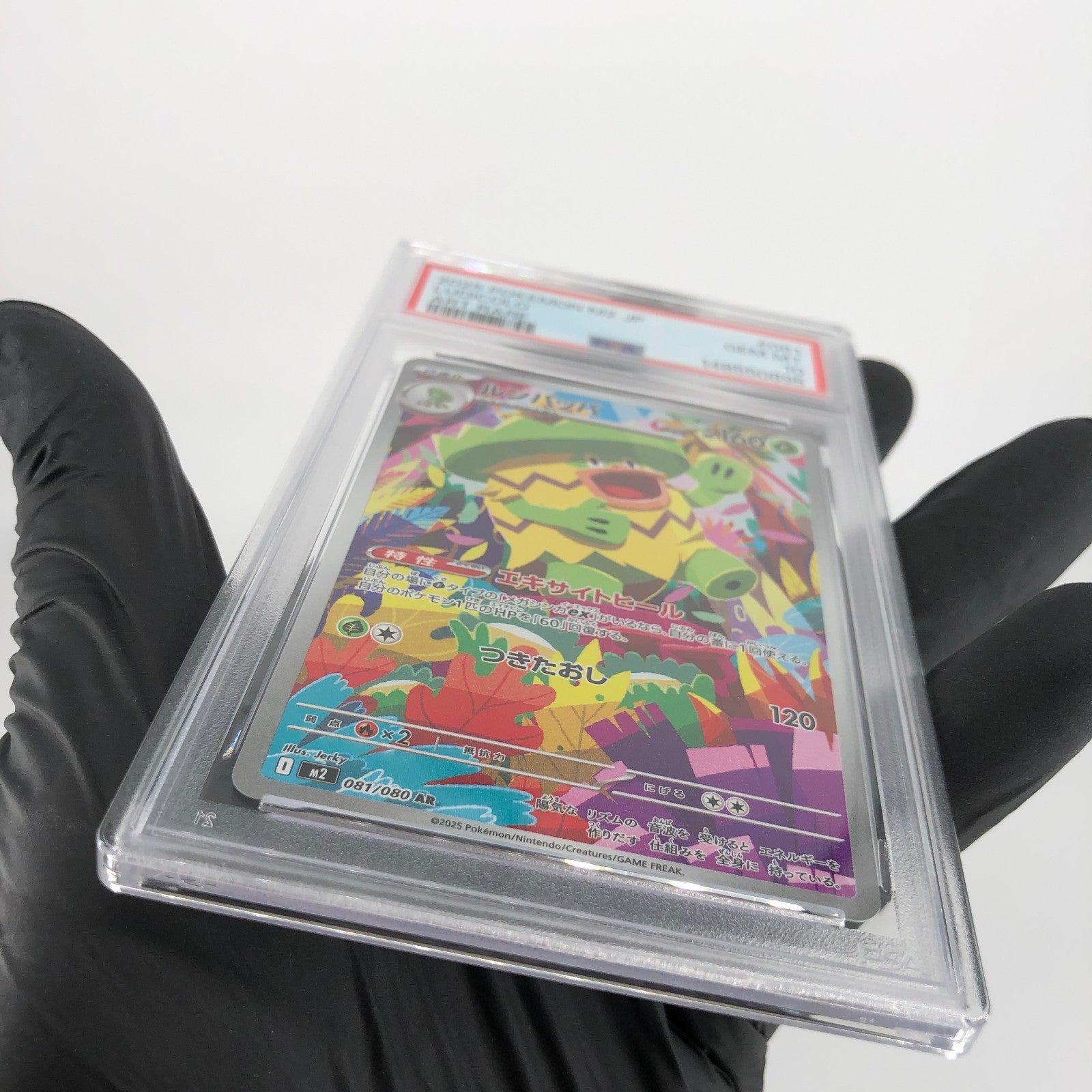 PSA 10 Pokemon Card Ludicolo 081/080 AR M2 Japanese Karte [10]