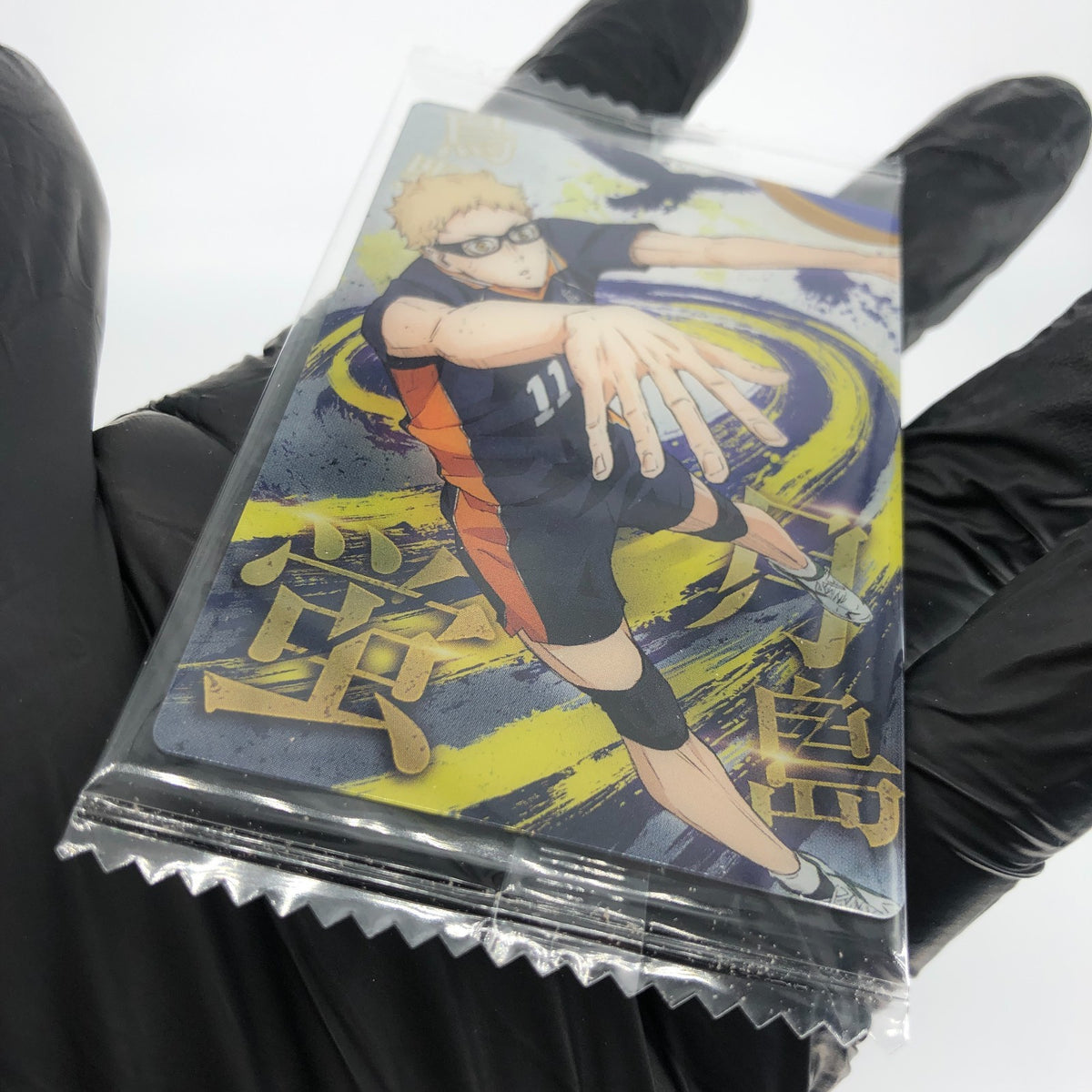 Haikyu!! Card Wafer Kei Tsukishima No.03 Holo japanese [Sealed]