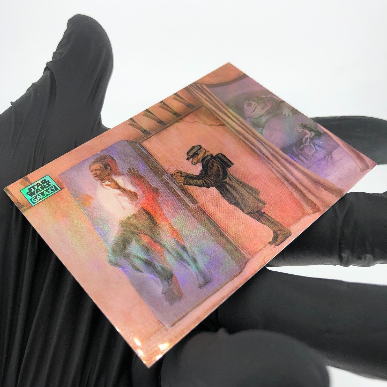 Star Wars Galaxy 2024 Han Solo 22 Aqua /199 Topps Chrome [NM]