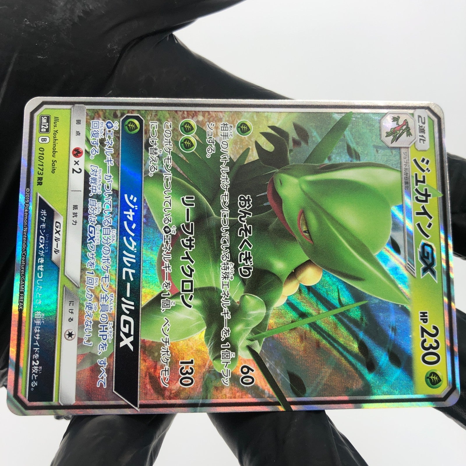 Pokemon Card Sceptile GX 010/173 sm12a japanese Karte [Mint]