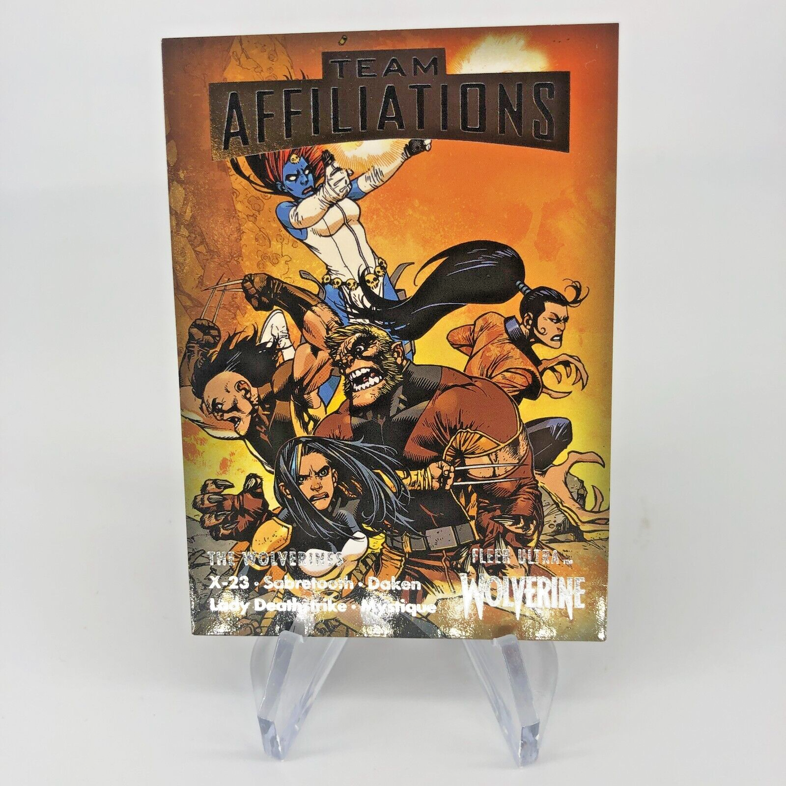 Marvel Card The Wolverines TA-9 Fleer Upper Deck Wolverine Ultra [Rank A]