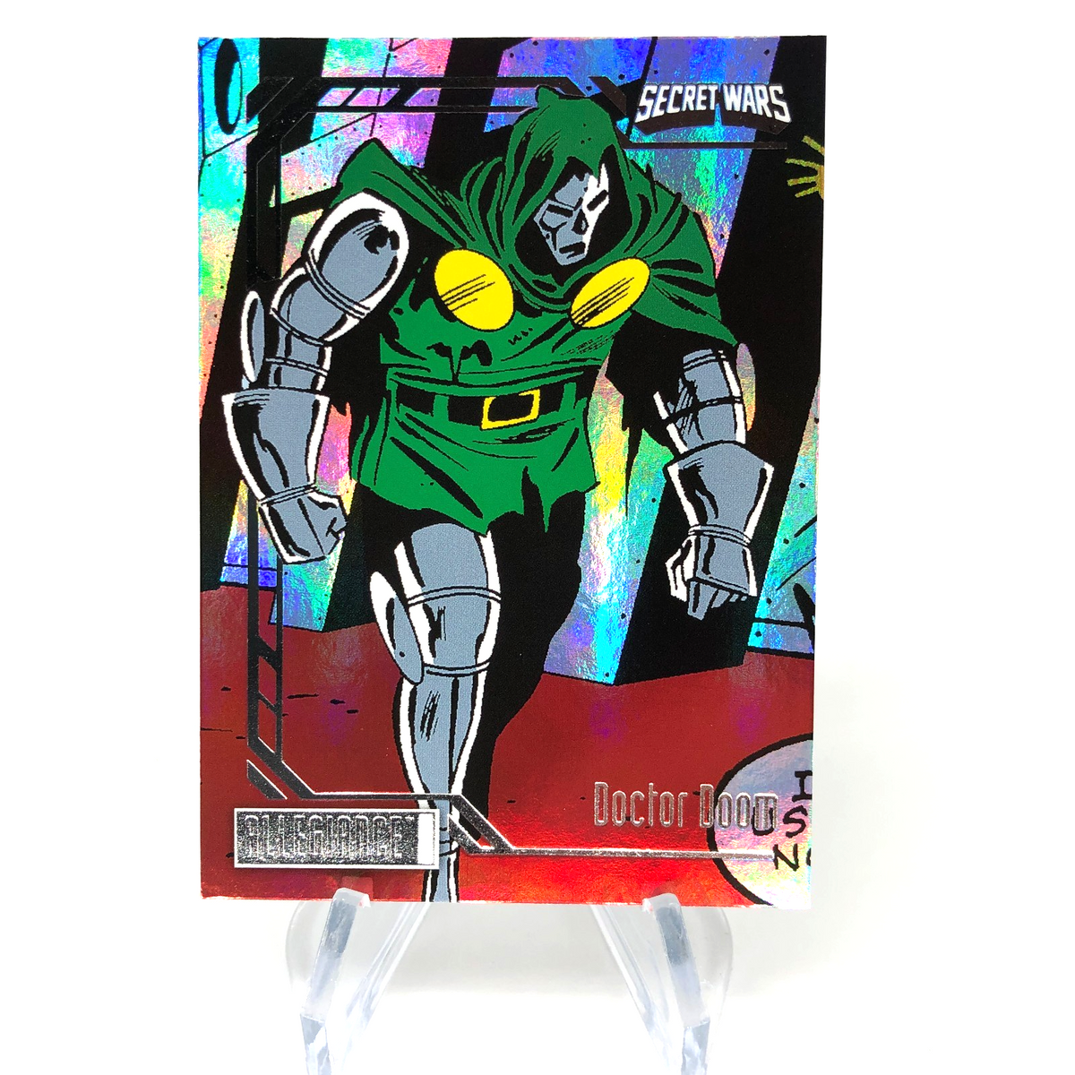 Marvel Card Doctor Doom 24 Rainbow Secret Wars Allegiance Upper Deck [NM]