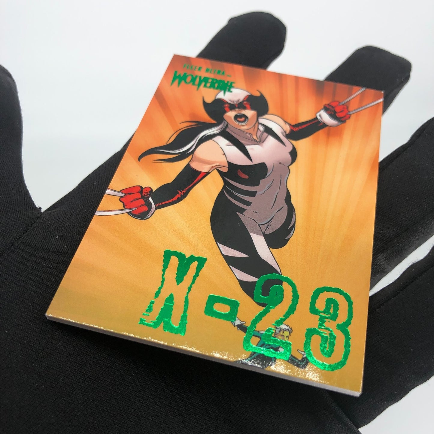 Marvel Card X-23 X-9 Green Fleer Upper Wolverine Ultra [A]