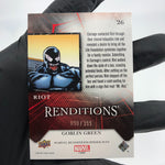 Marvel Card Riot 26 Green  /399 Fleer Upper Deck Renditions [NM]