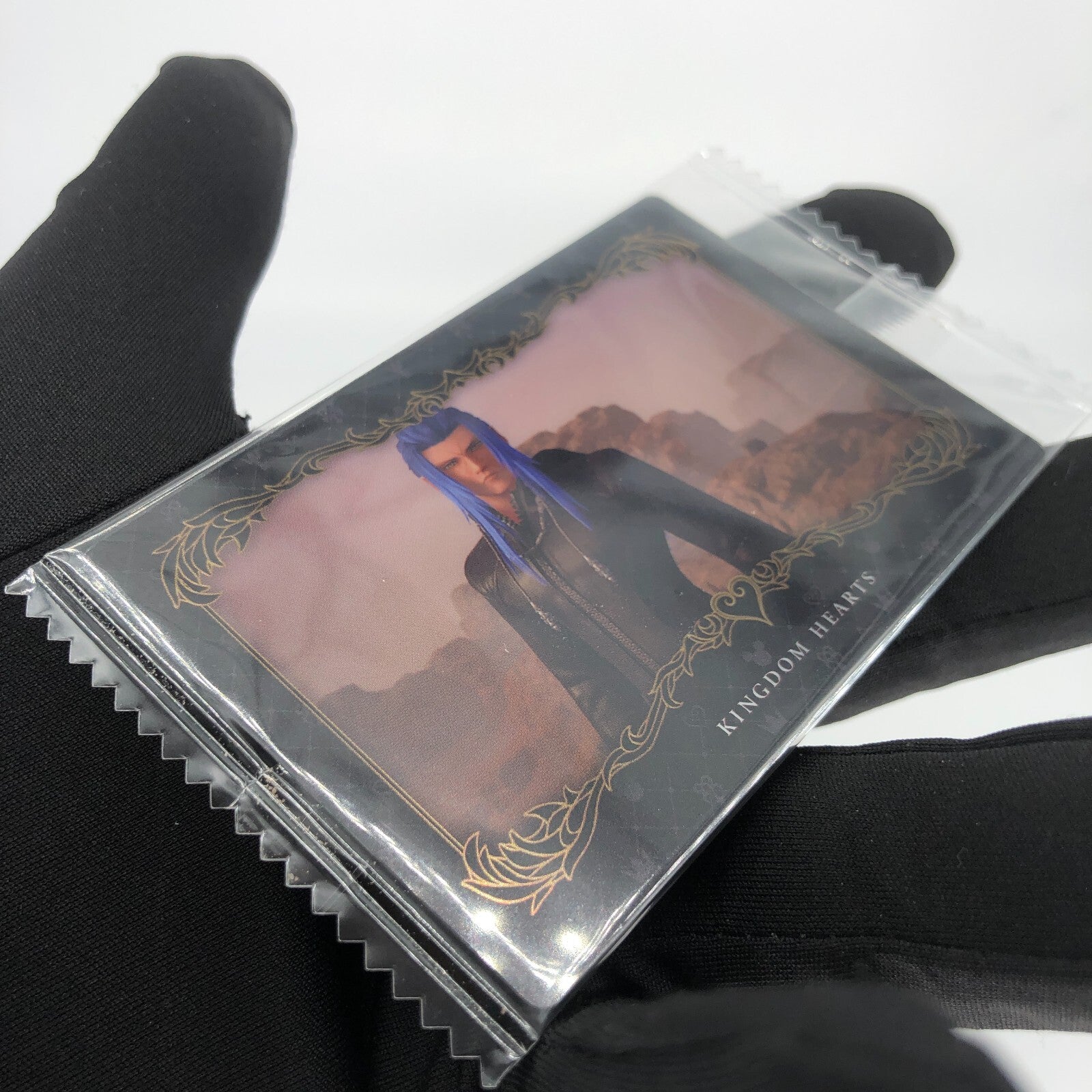 Kingdom Hearts Card Wafer Saix 017 Memorial Collection Holo Japan [Rank S]