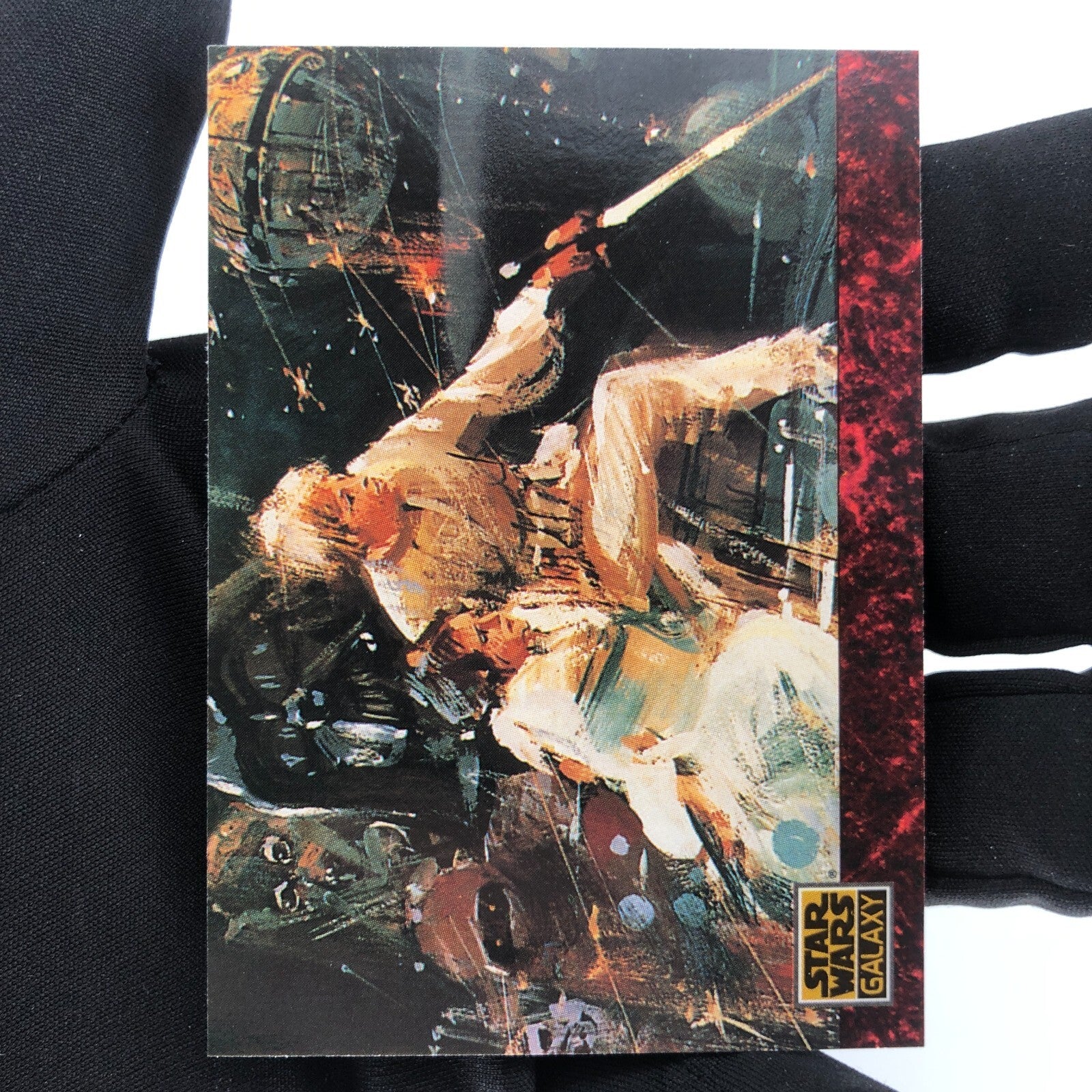 Star Wars Galaxy Card The Art Of 50 Topps Luke Skywalker Leia 1993 [Rank A]