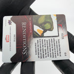 Marvel Card Scorpion 64 Metal  /25 Fleer Upper Deck Renditions [NM]