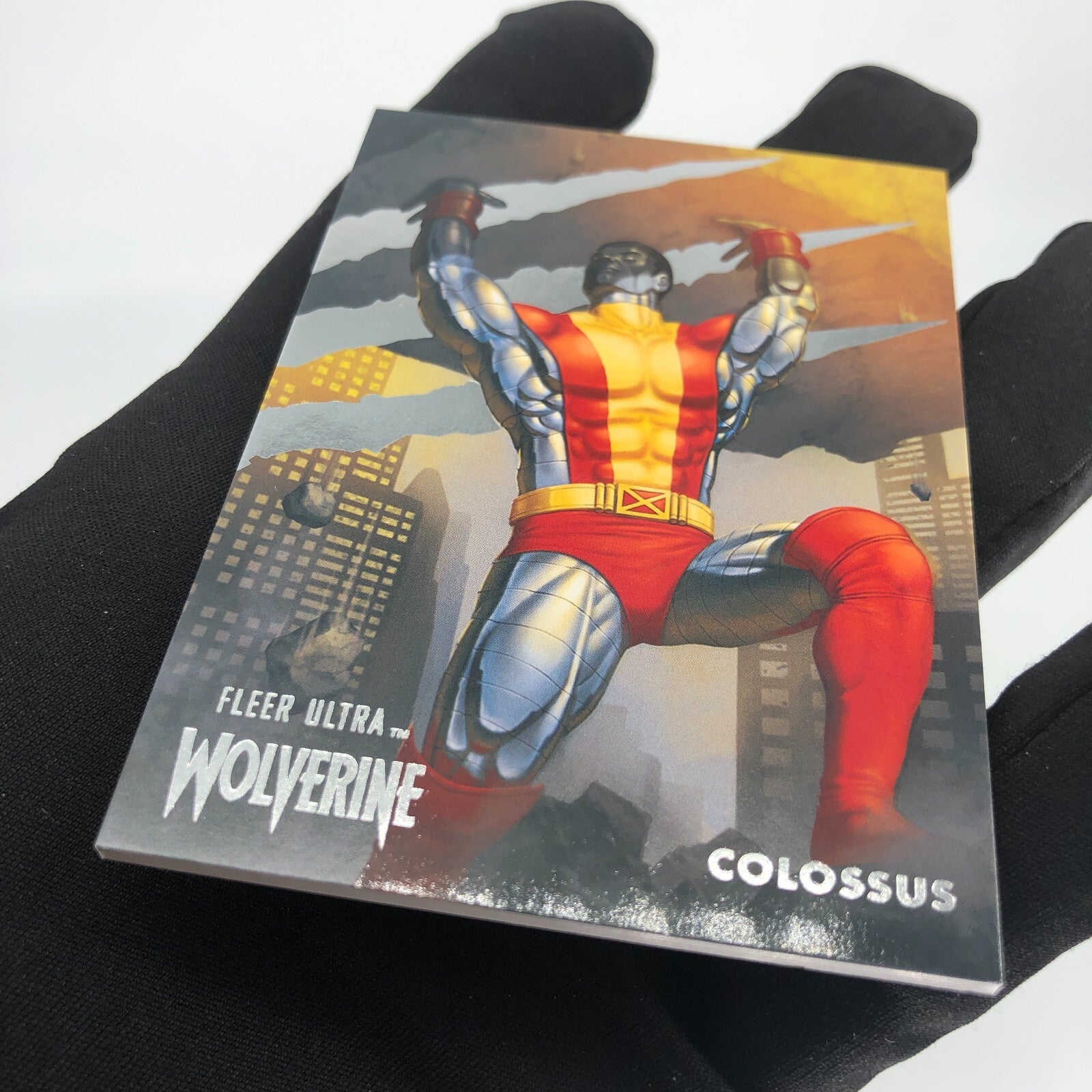Marvel Card Colossus 77 Base Upper Wolverine Ultra [A]
