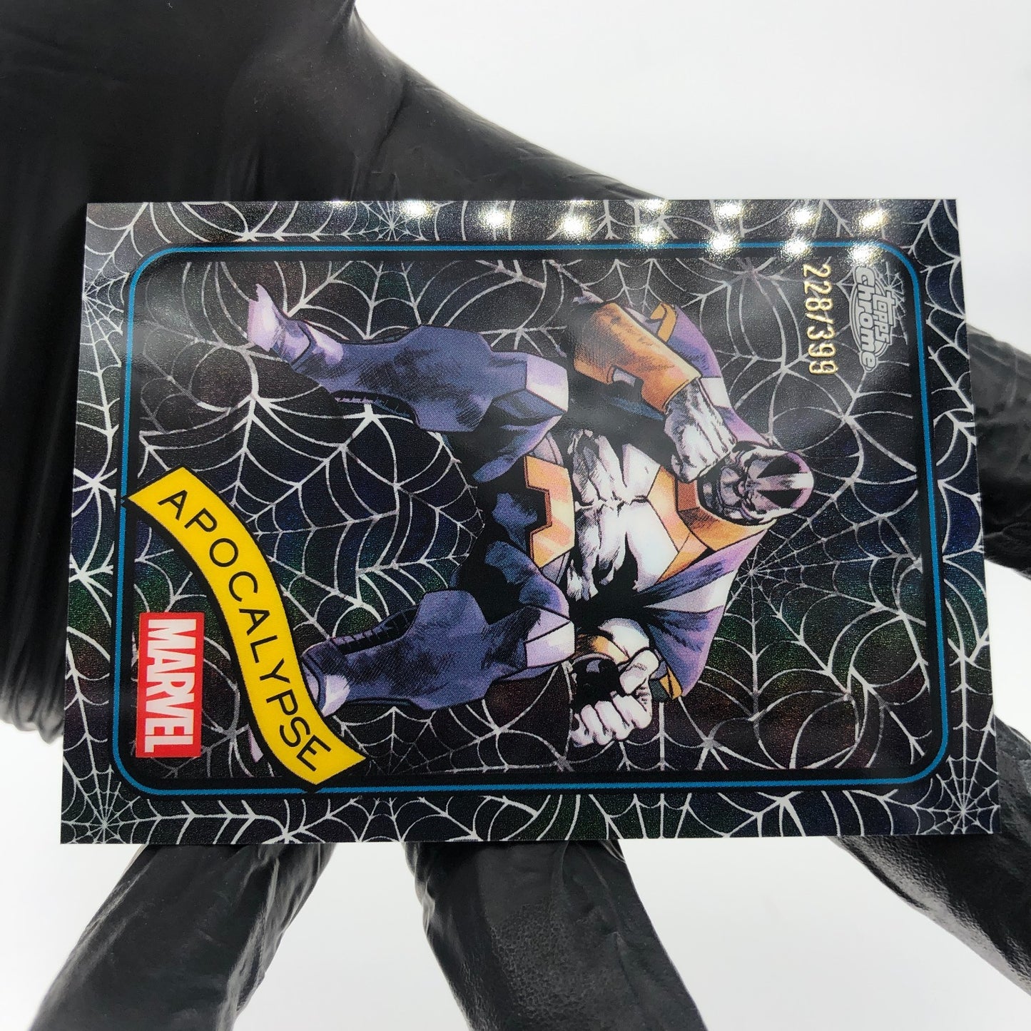 Marvel Card Apocalypse 162 Black Web /399 Topps Chrome 2025 [NM]