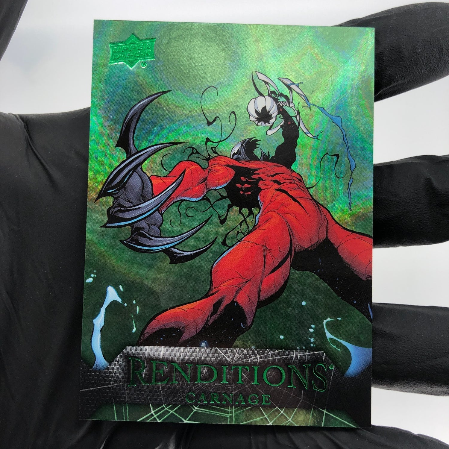 Marvel Card Carnage 25 Green Goblin /399 Fleer Upper Deck Renditions [NM]