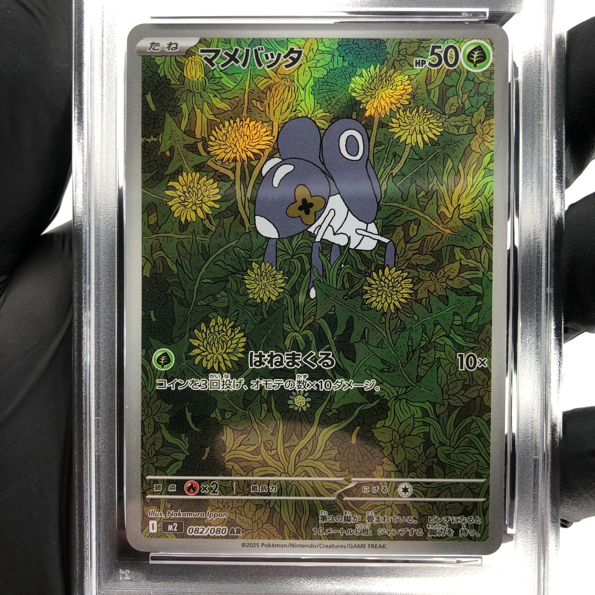 PSA 8 Pokemon Card Nymble 082/080 AR M2 Japanese Karte [8]
