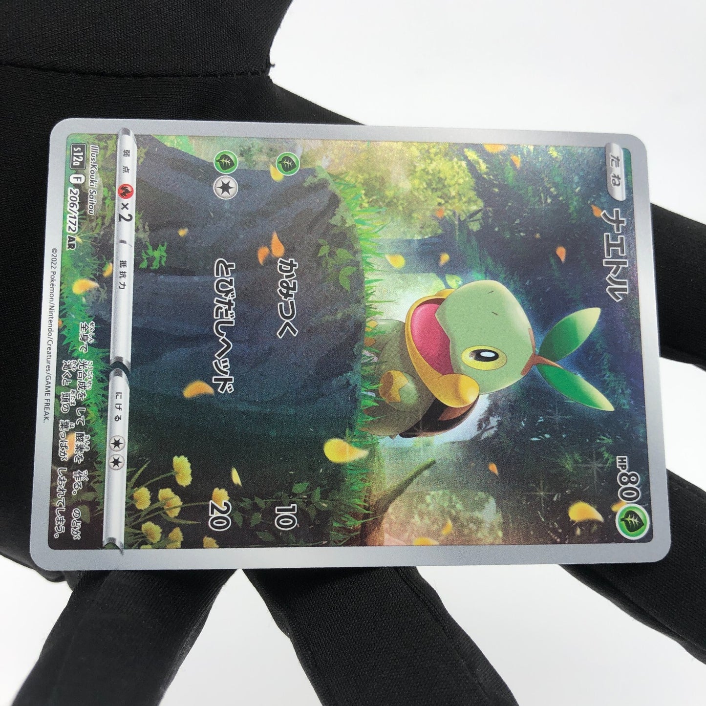 Pokemon Card Turtwig 206/172 AR s12a Full Art Foil Japanese Karte [Mint]