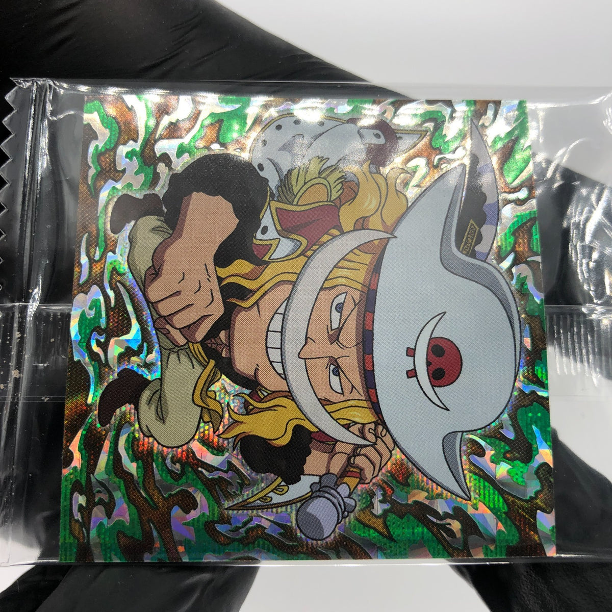 One Piece White Beard Edward Newgate SW12-09 SGR Holo Wafer Japan [Sealed]