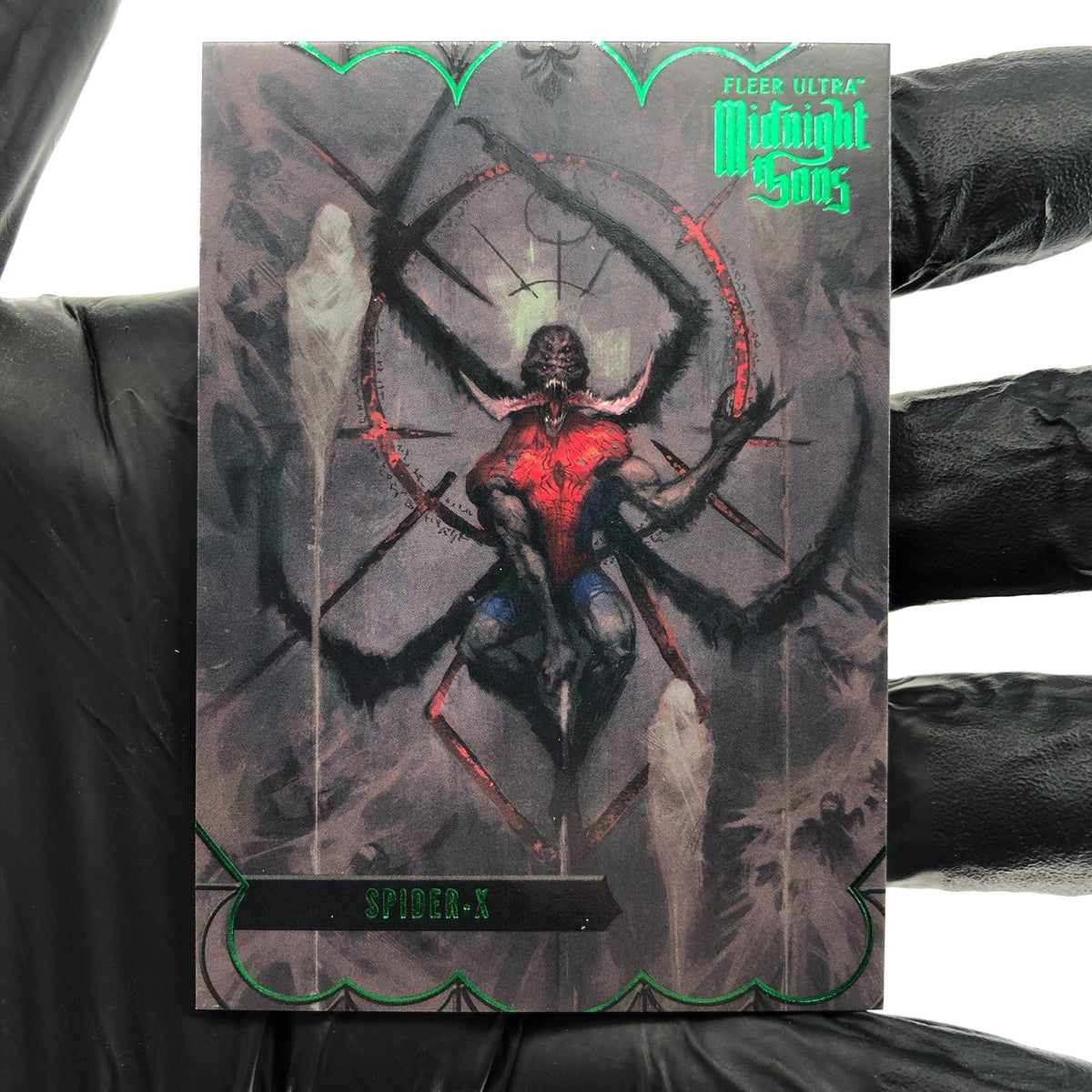 Marvel Card Spider-X 86 Parallel  Midnight Sons 2022 Fleer Upper Deck [NM]