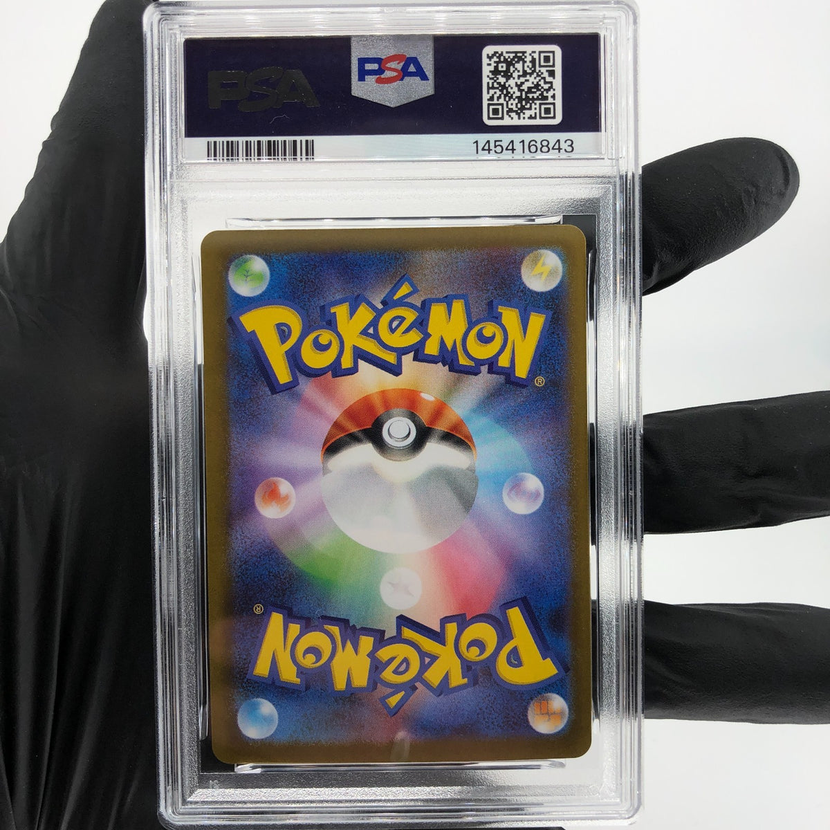 PSA 9 Pokemon Card Murkrow 106/098 AR SV10 Team Rocket Japanese Karte [9] 3
