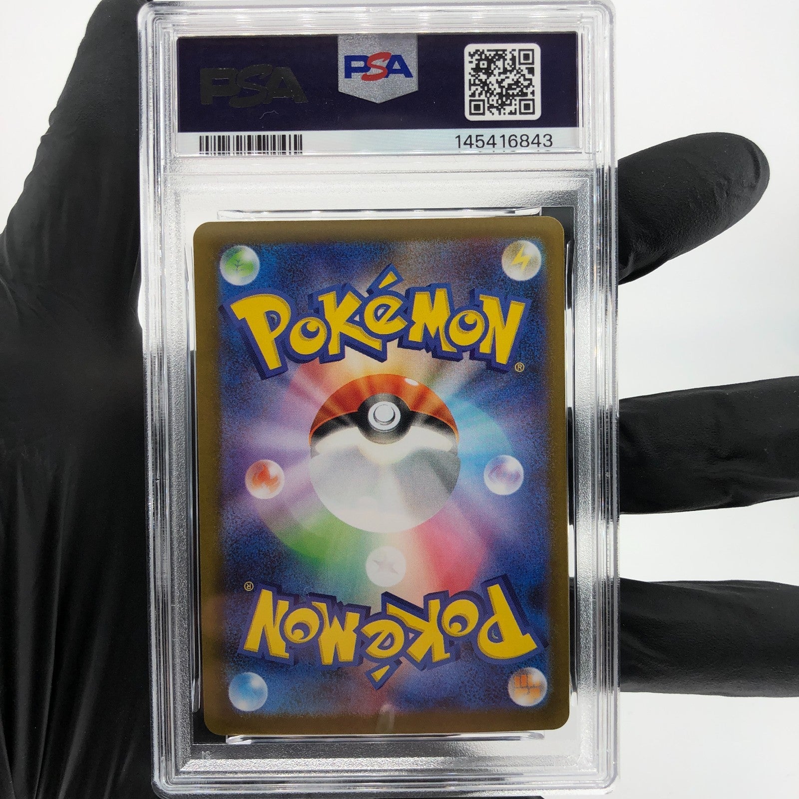 PSA 9 Pokemon Card Murkrow 106/098 AR SV10 Team Rocket Japanese Karte [9] 3
