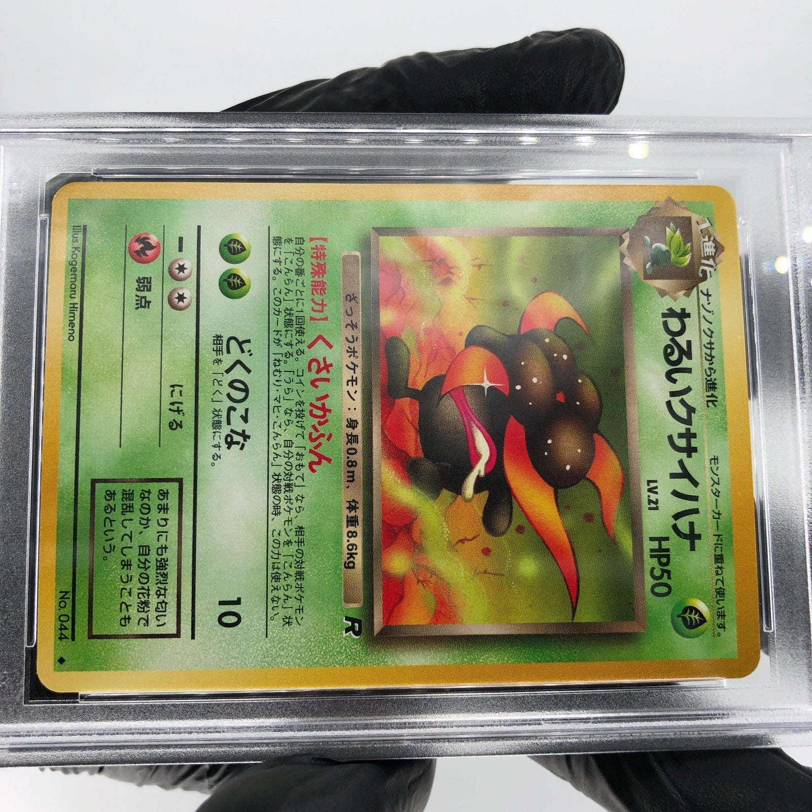PSA 7 Pokemon Card Dark Gloom No.044 Team Rocket Japanese Karte [7]