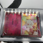 PSA 8 Pokemon Card Swirlix 023/032 CP3 Reverse Holo 1.Edition Japanese Karte [8]