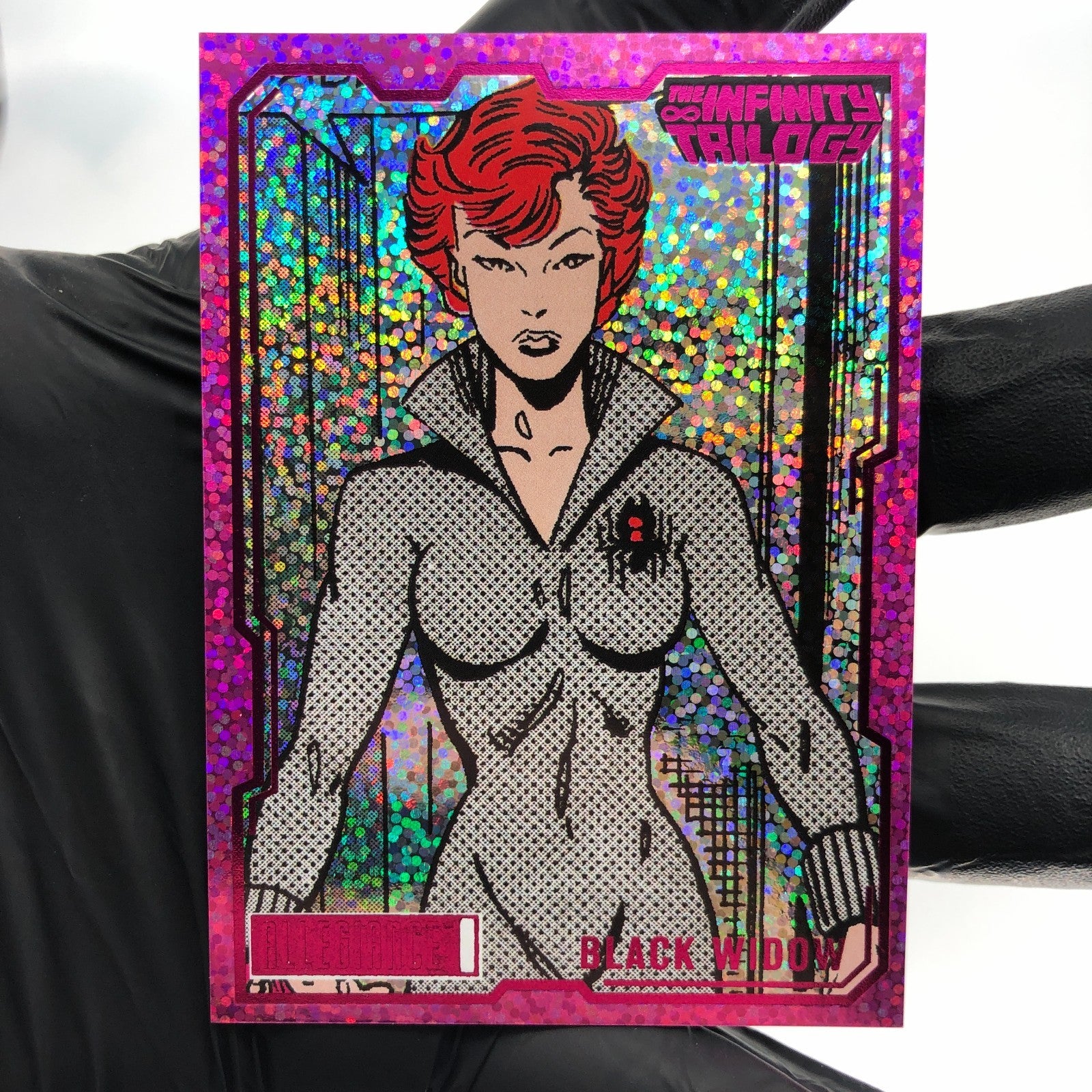 Marvel Card Black Widow 32 Magenta /199 Infinity Allegiance Upper Deck [NM]