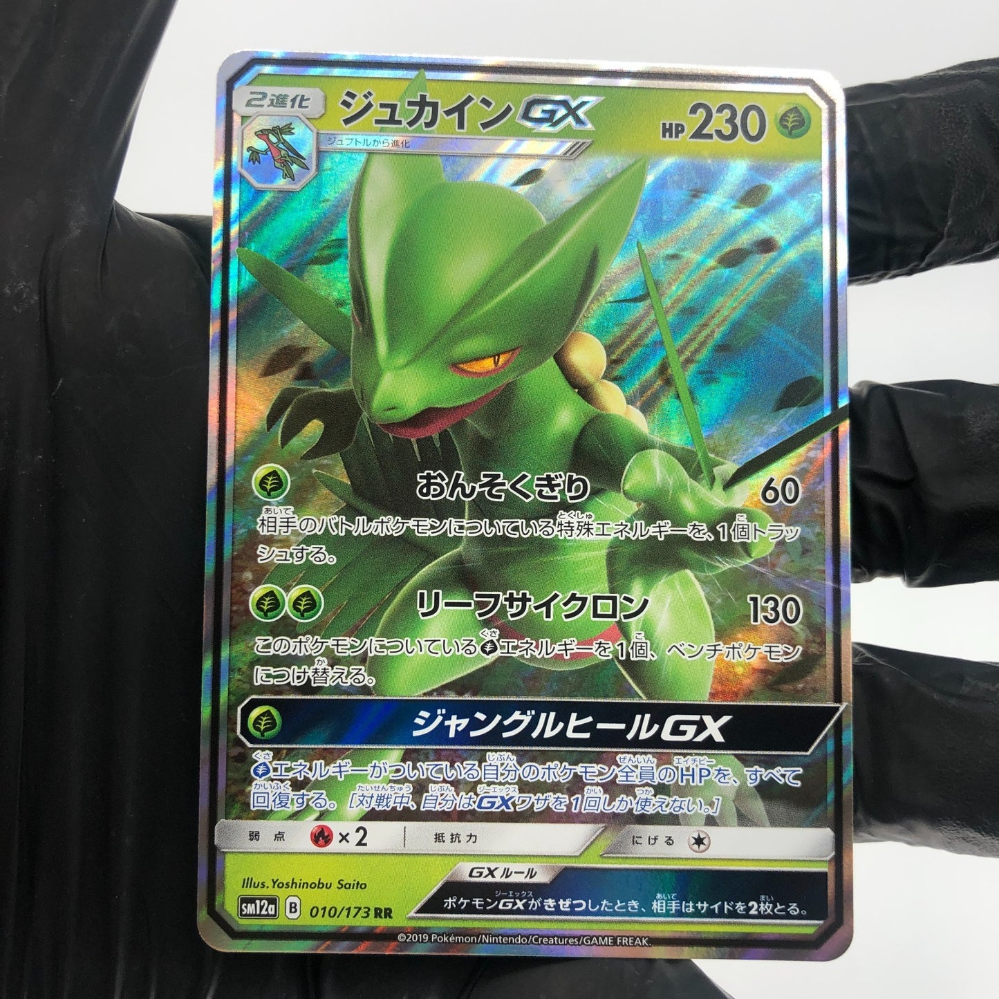 Pokemon Card Sceptile GX 010/173 sm12a japanese Karte [Mint]