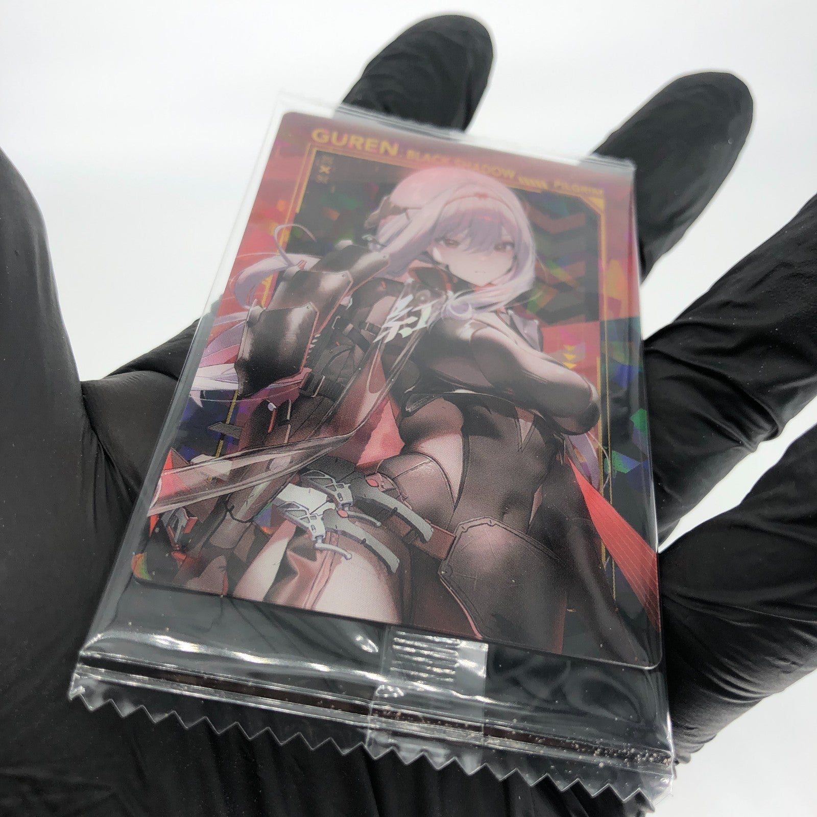 Nikke Card Guren Black Shadow No.026 Wafer Holo Bandai Japanese Sealed [Rank S]
