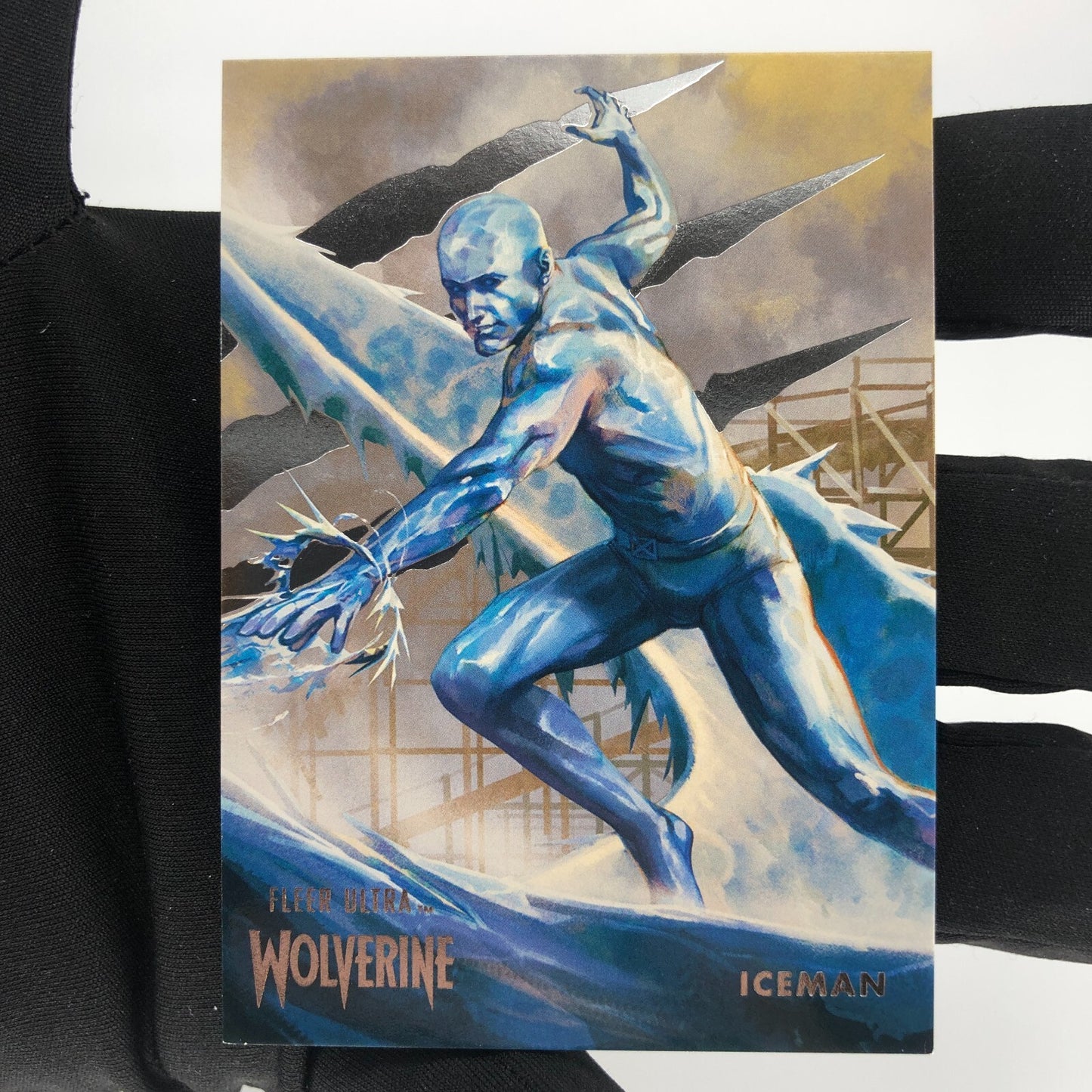 Marvel Card Iceman 53 Base Upper Wolverine Ultra [A]