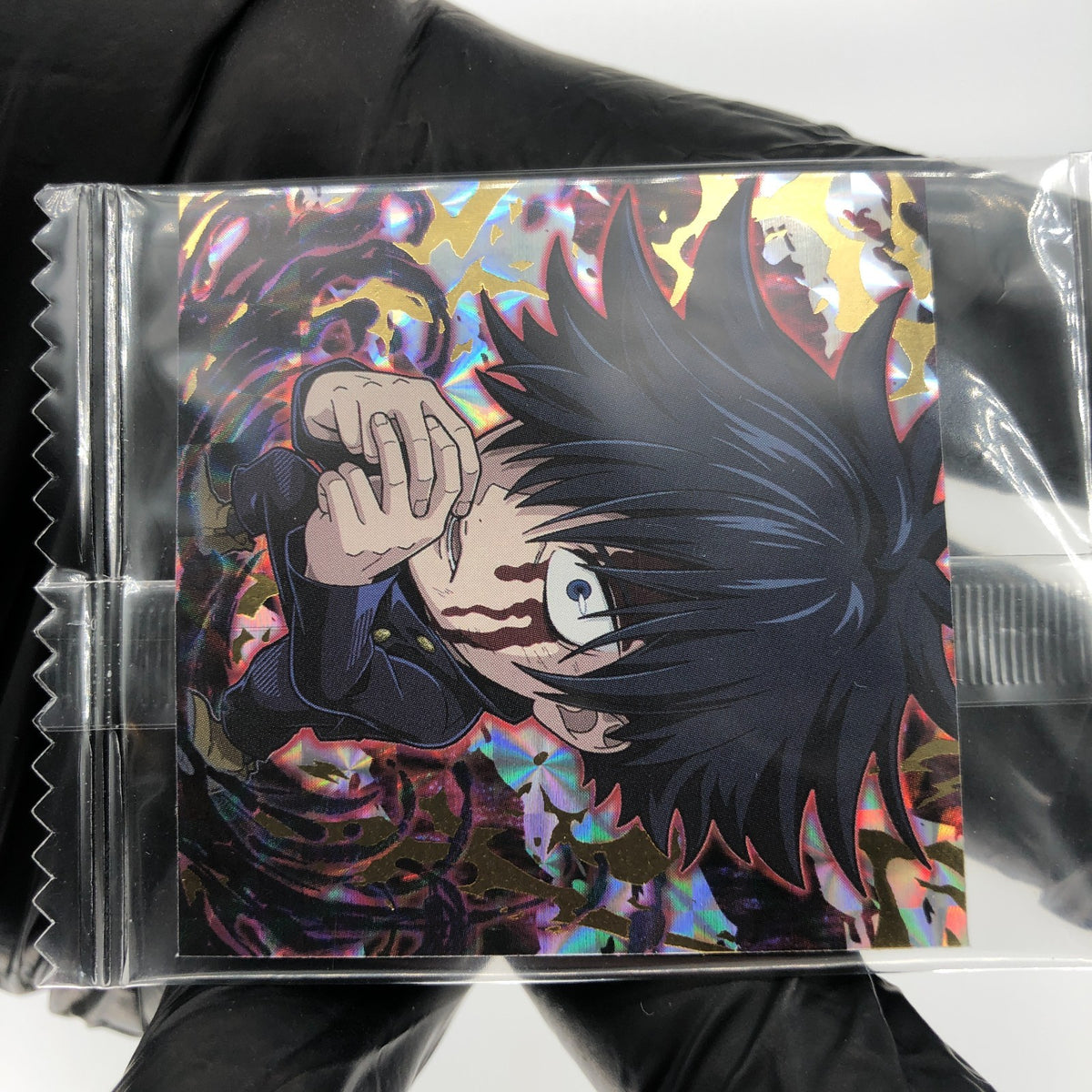 Jujutsu Kaisen Megumi Fushiguro 2-25 R Four Star Holo Wafer Japanese [Sealed]