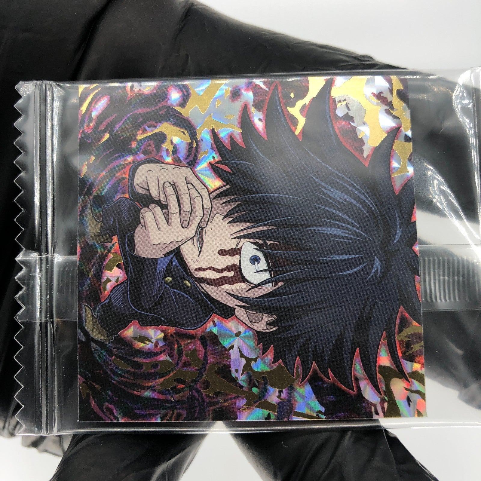 Jujutsu Kaisen Megumi Fushiguro 2-25 R Four Star Holo Wafer Japanese [Sealed]