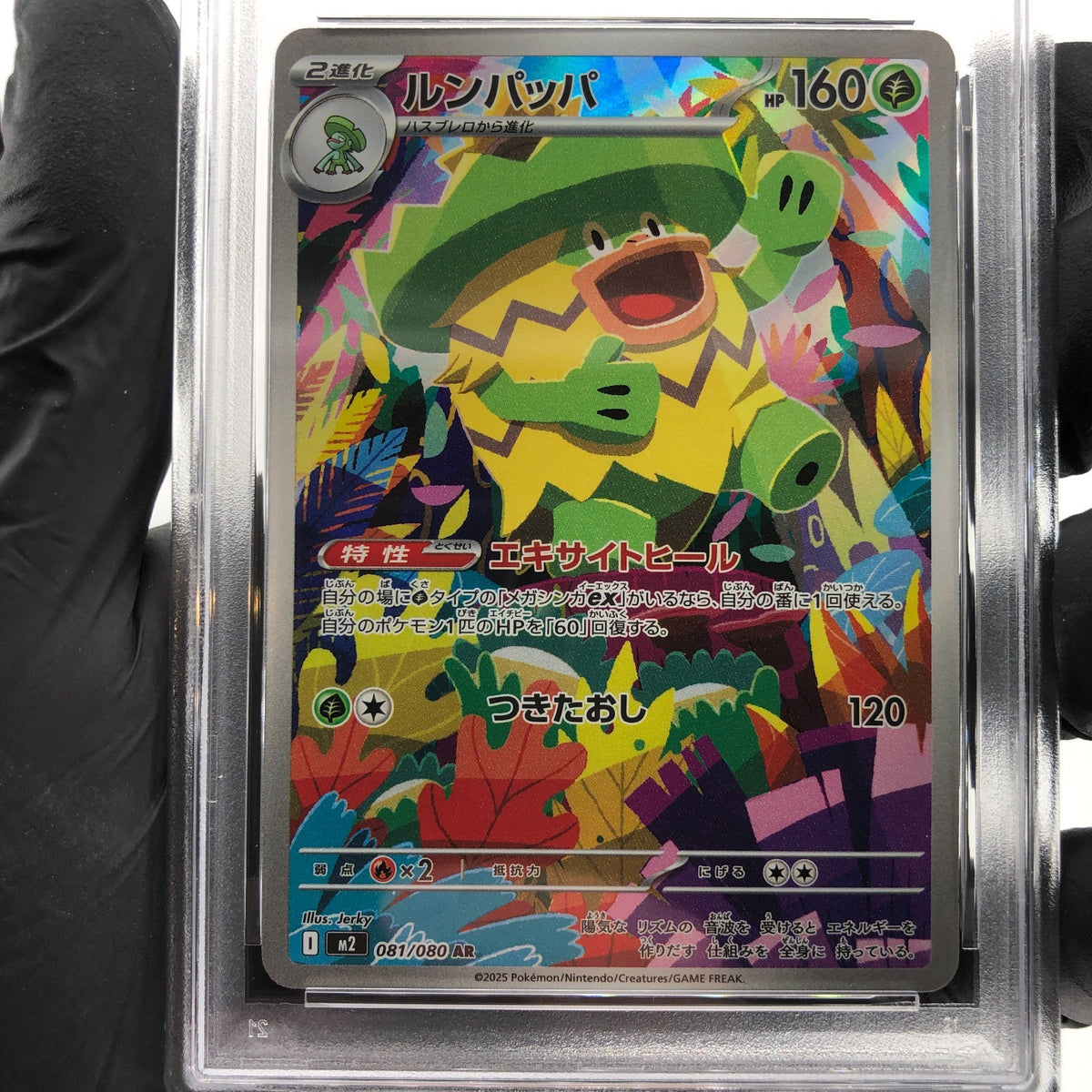 PSA 9 Pokemon Card Ludicolo 081/080 AR M2 Japanese Karte [9] 4