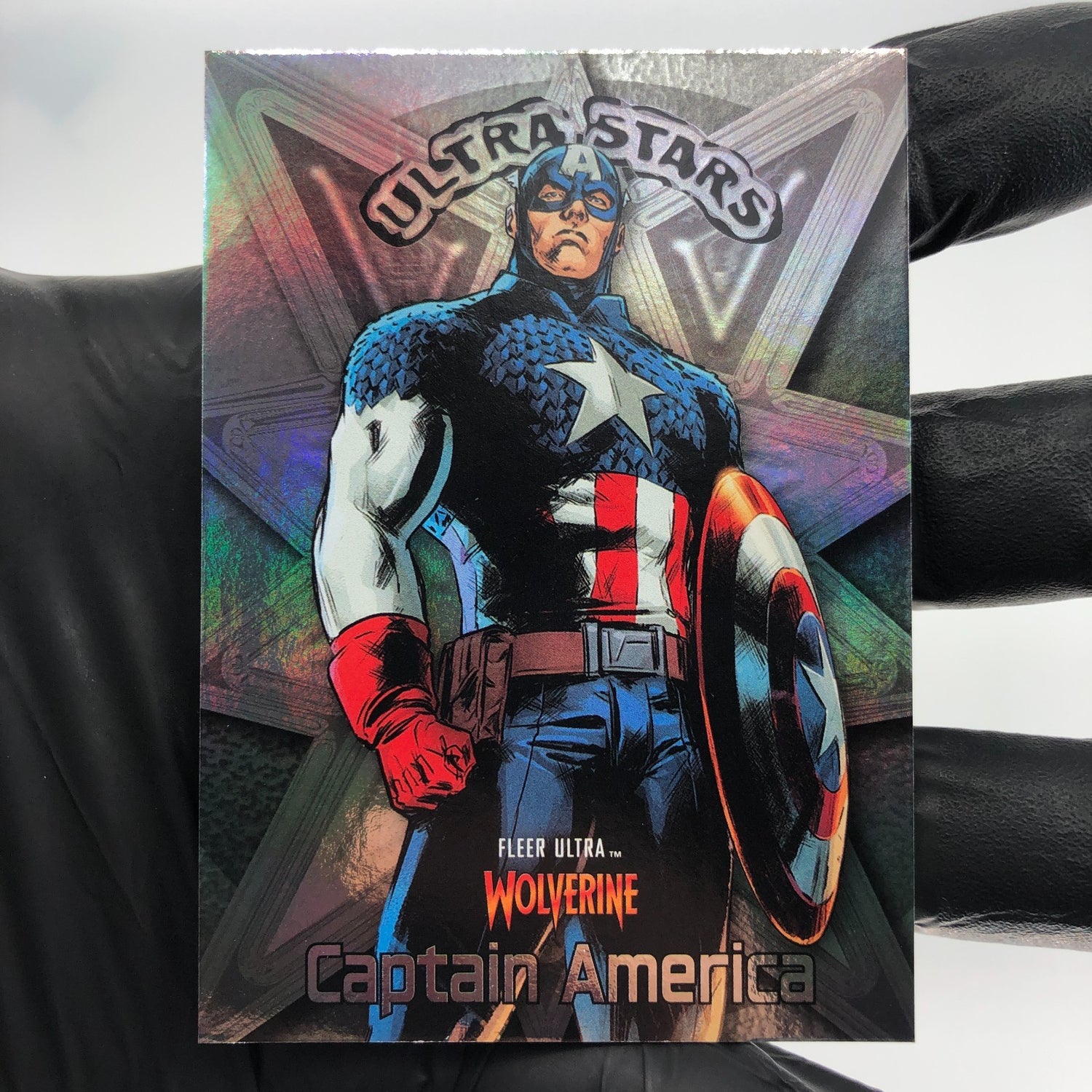 Marvel Card Captain America US15 Wolverine 2022 Fleer Upper Deck [NM]