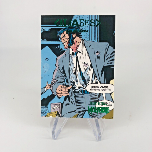 Marvel Card Emilio Garra A-6 Aliases Fleer Upper Deck Wolverine Ultra [Rank A]