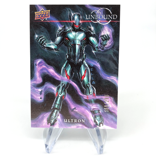 Marvel Card Ultron 187 Canvas /299 Upper Deck Unbound 2024 [NM]