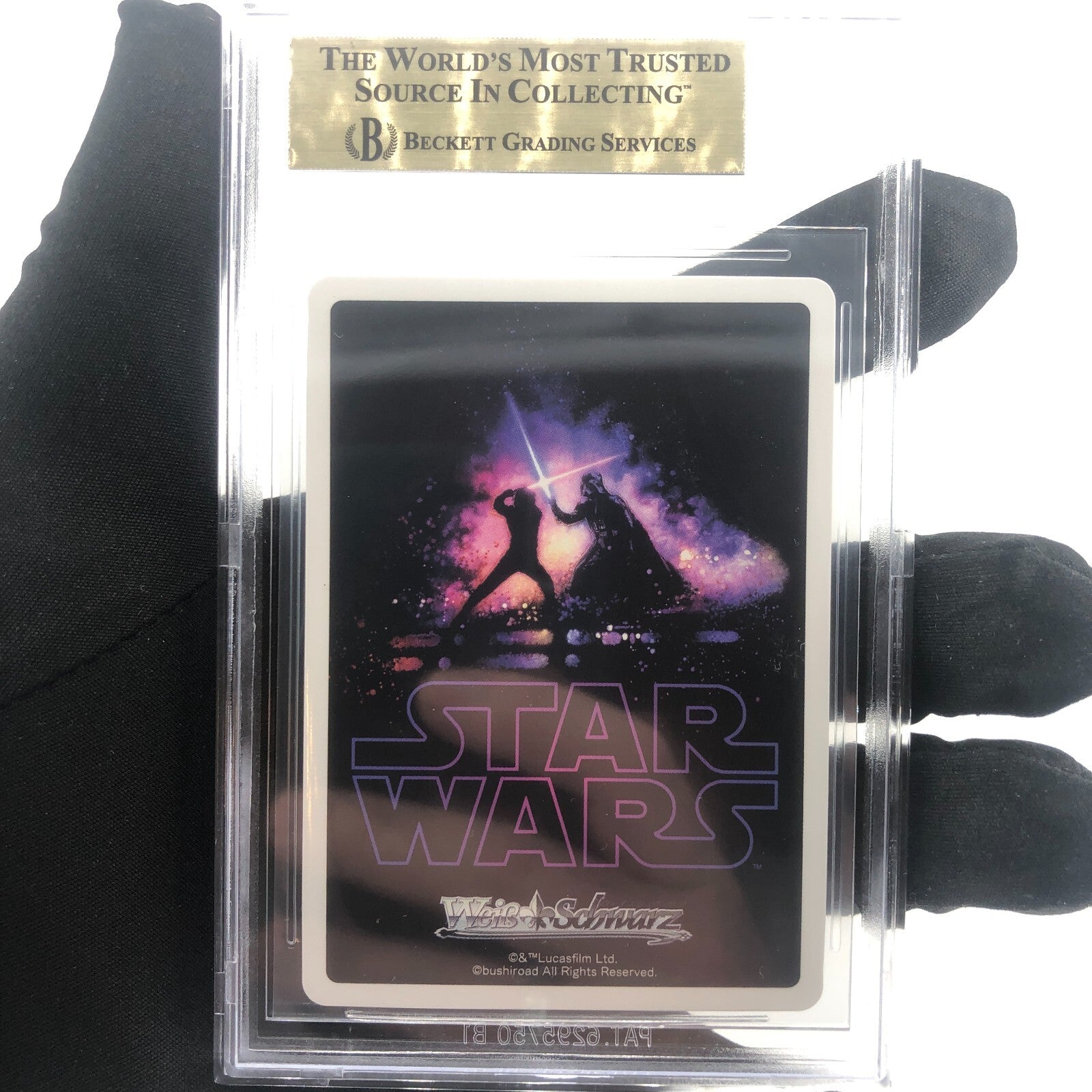 Star Wars Card BGS 9.5 Darth Vader S49-053 RR Holo Weiss Schwarz Japanese [9.5]