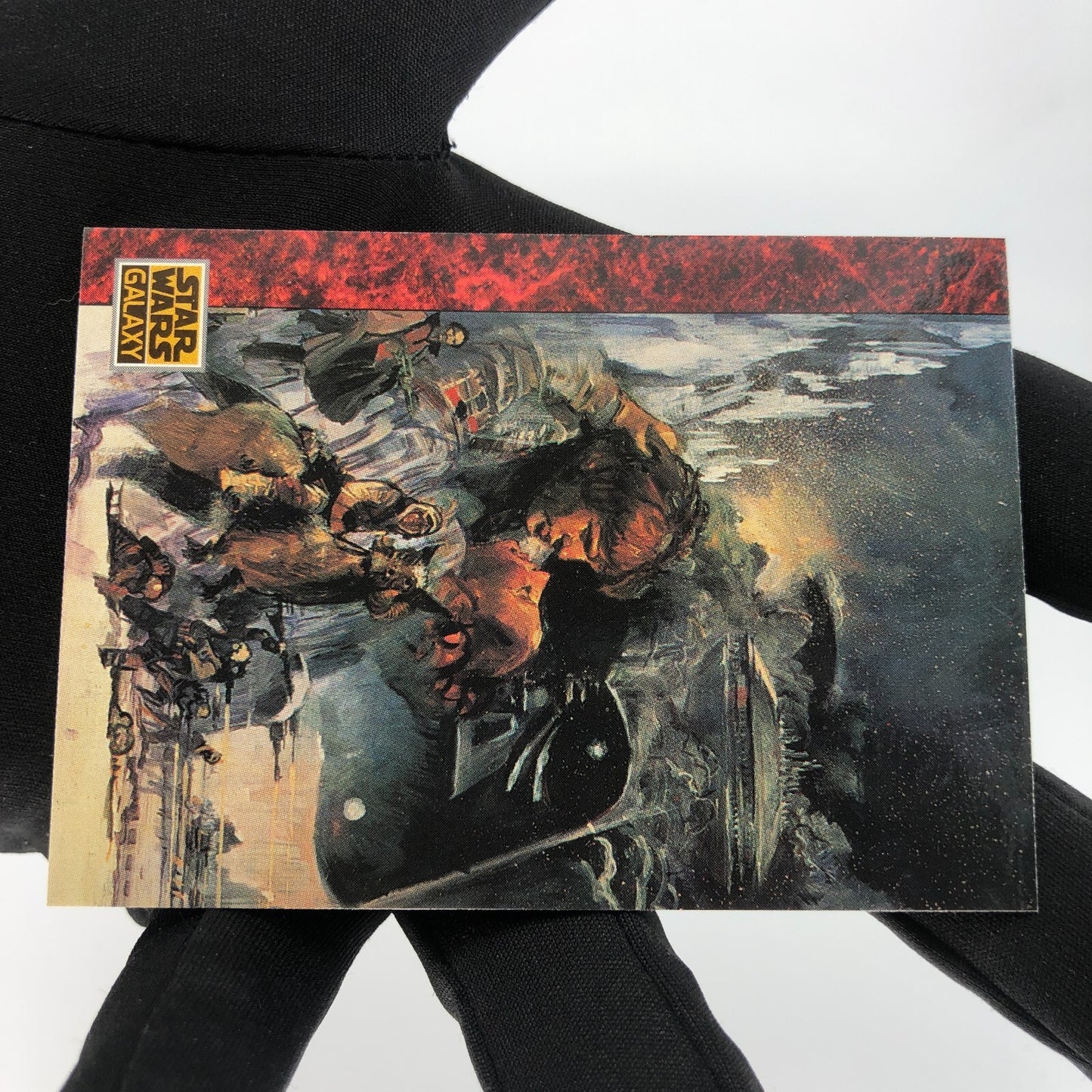 Star Wars Galaxy Card The Art Of 67 Topps Han Solo 1993 [Rank A]
