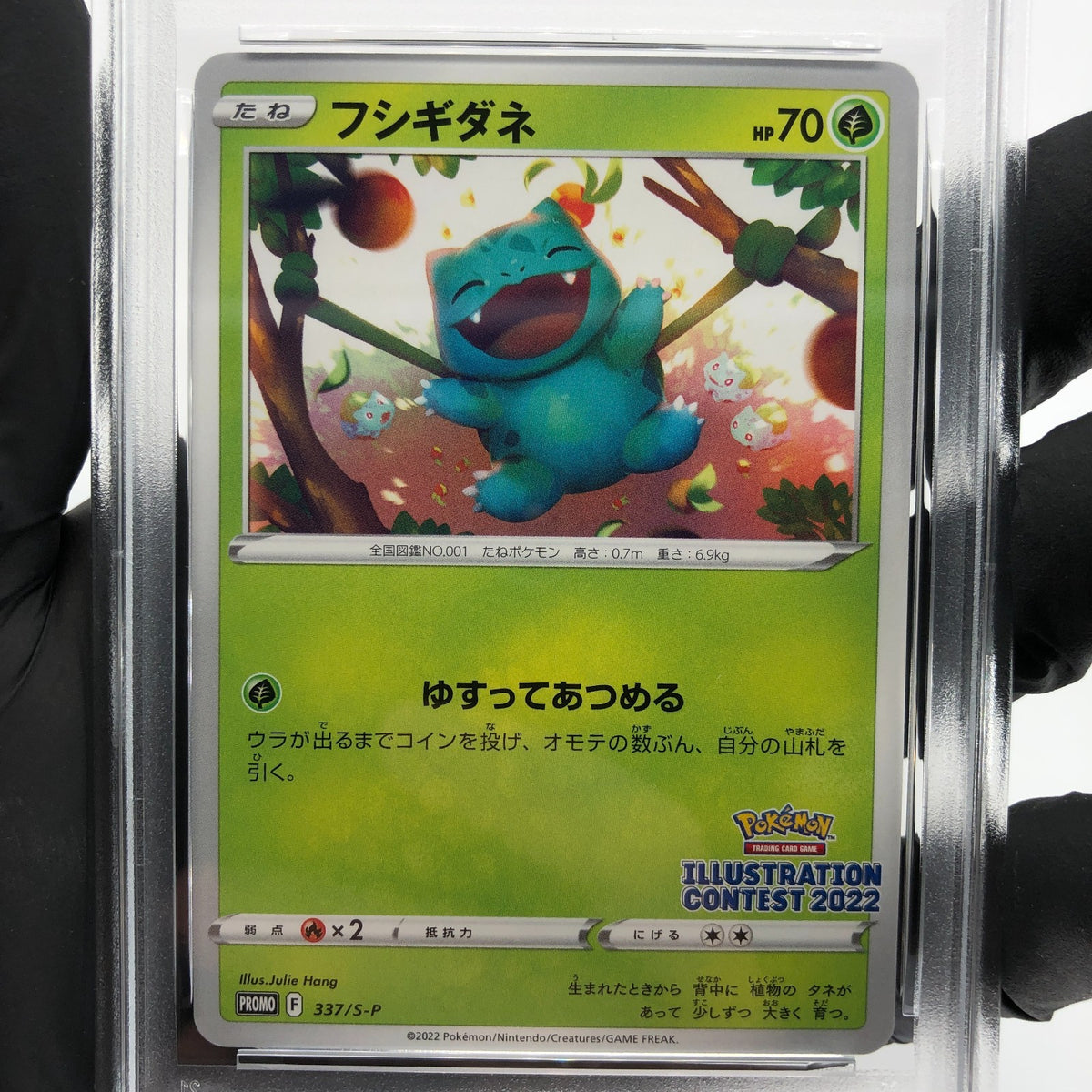 PSA 10 Pokemon Card Bulbasaur 337/S-P Promo 2022 Japanese Karte [10]