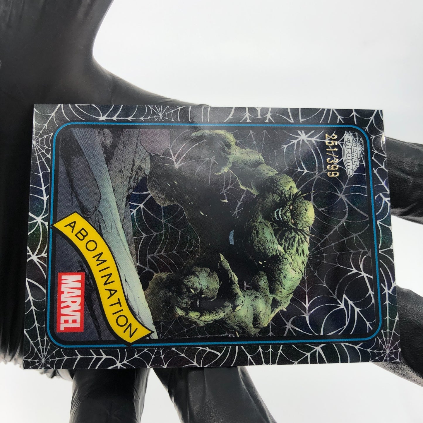 Marvel Card Abomination 132 Black Web /399 Topps Chrome 2025 [NM]