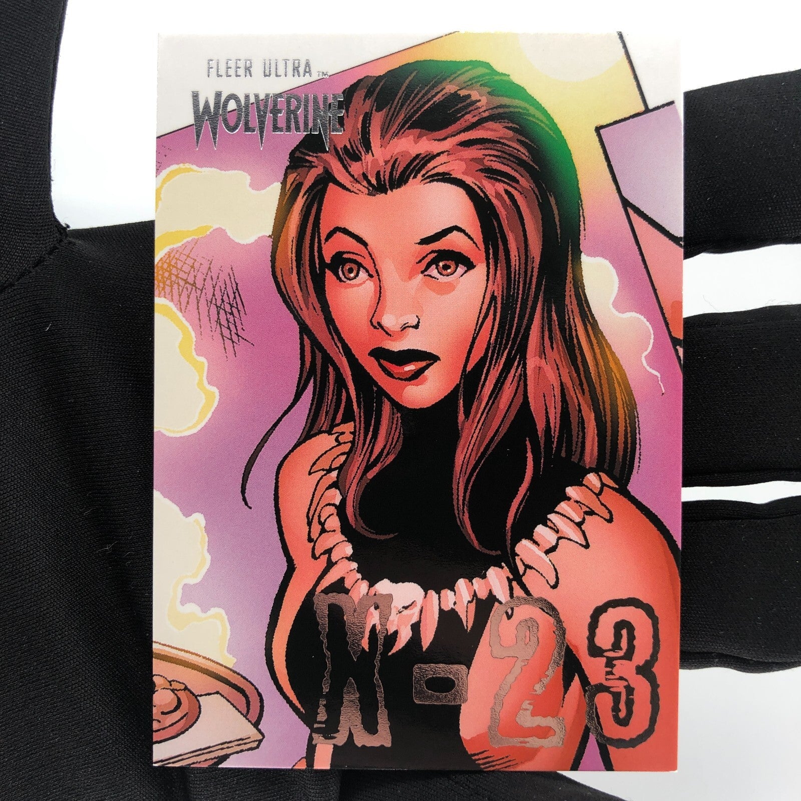 Marvel Card X-23 X-2 Green Fleer Upper Wolverine Ultra [A]